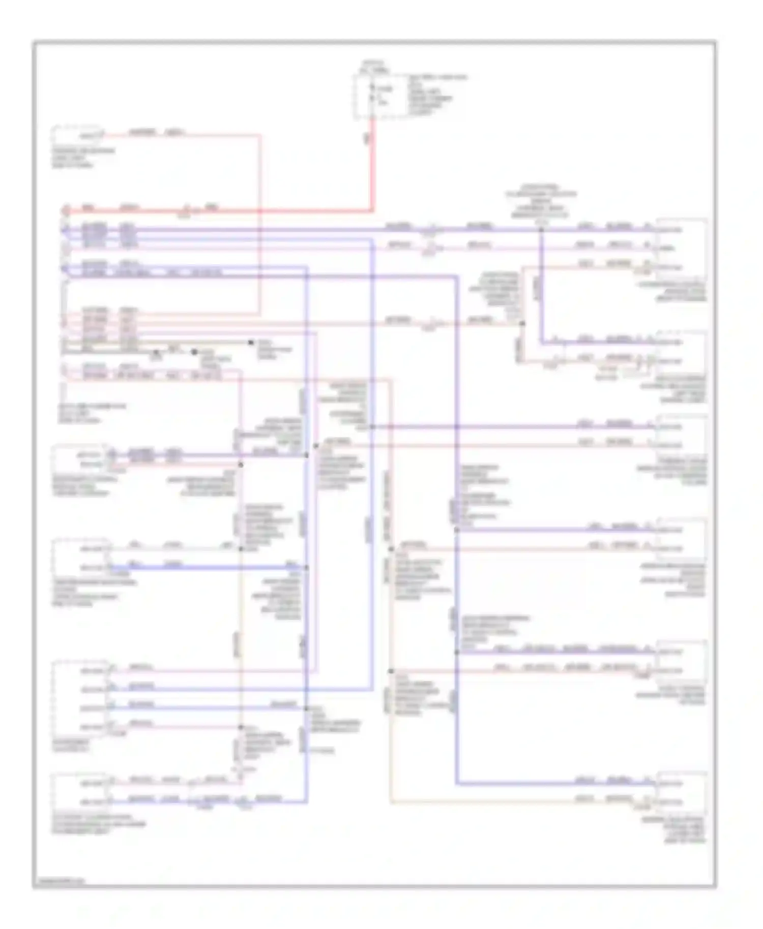 Transit Ford VII (2006-2013): Computer data lines circuit