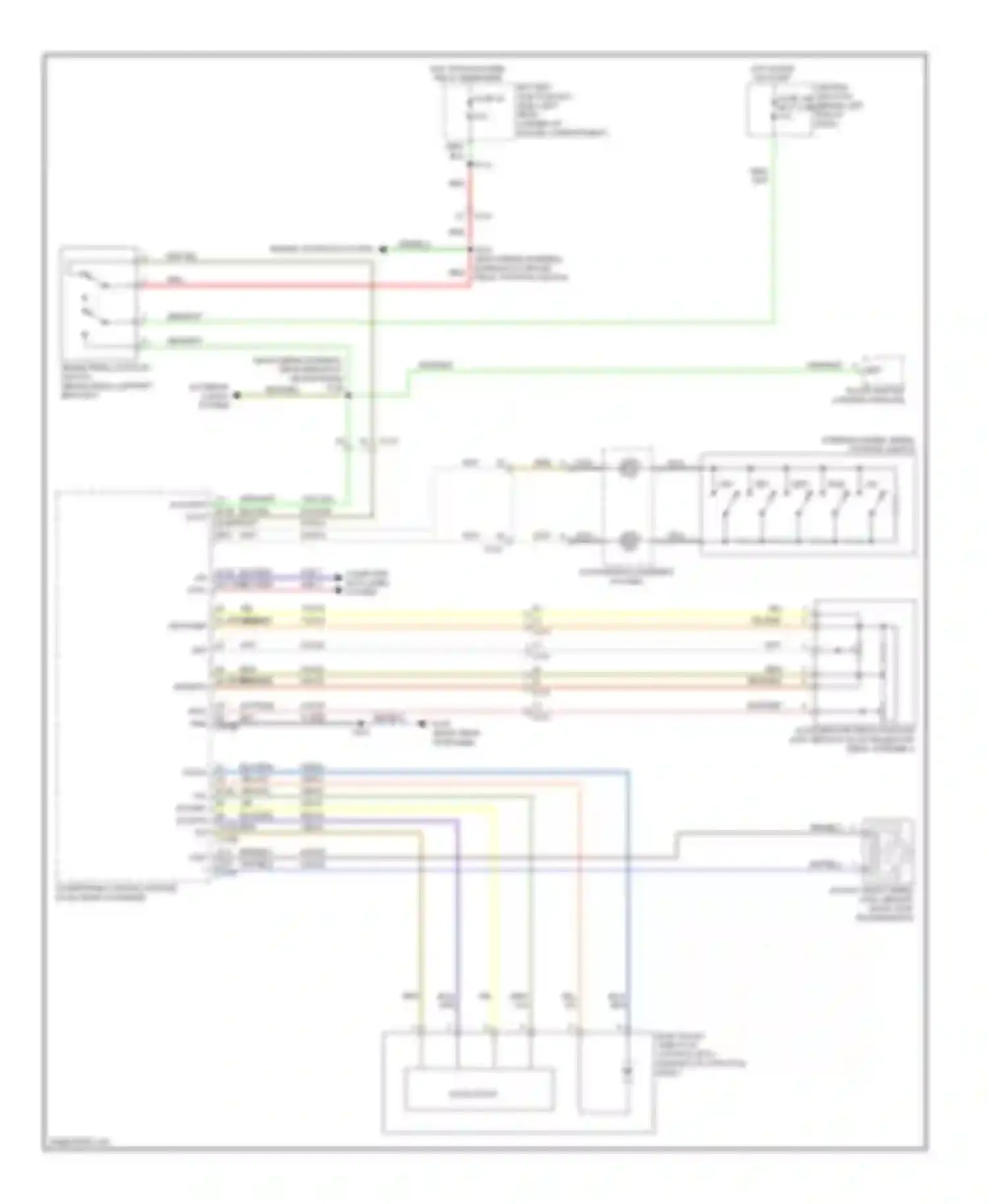 Transit Ford VII (2006-2013): Cruise control circuit