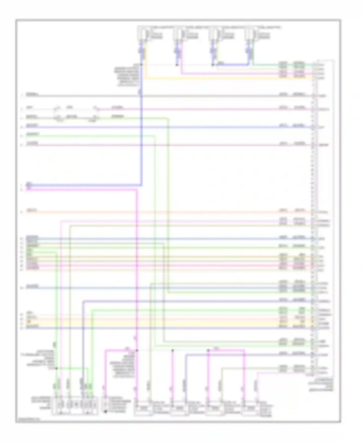 Transit Ford VII (2006-2013): Wiring diagram engine performance 2.0l (5 of 5)
