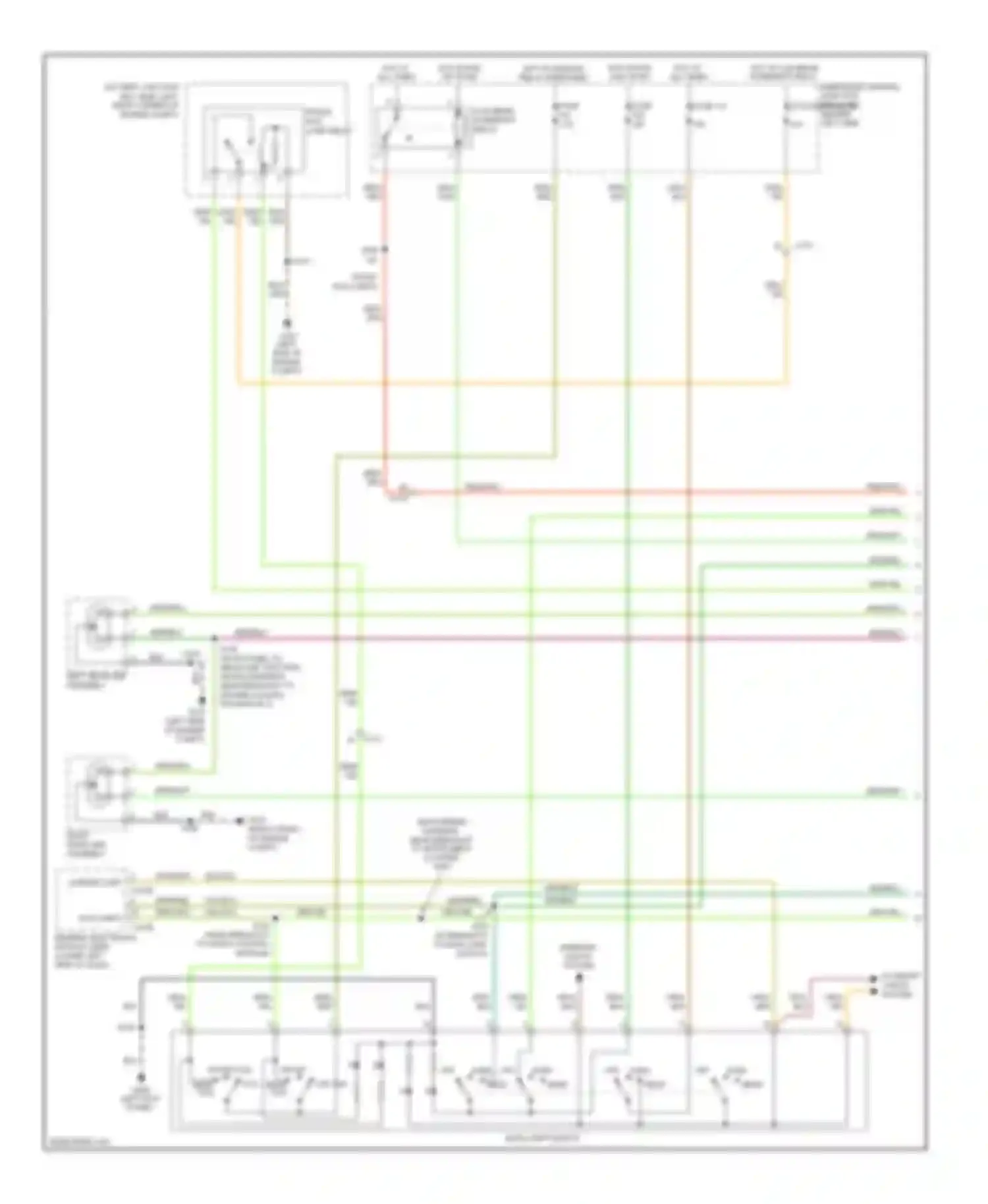 Transit Ford VII (2006-2013): Headlights circuit (1 of 2)