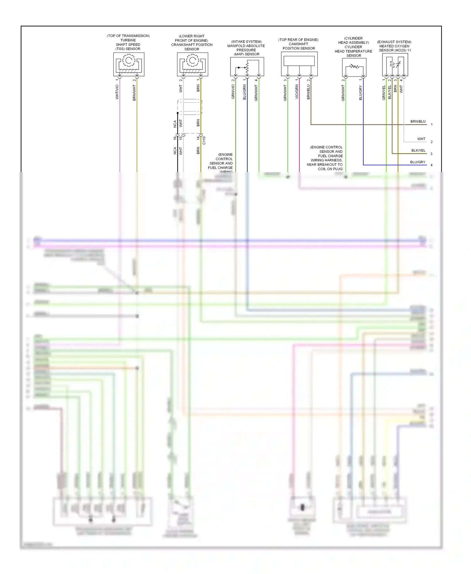 Wiring diagram grn/blu for Ford Transit VII (2006-2013) (9 of 21)