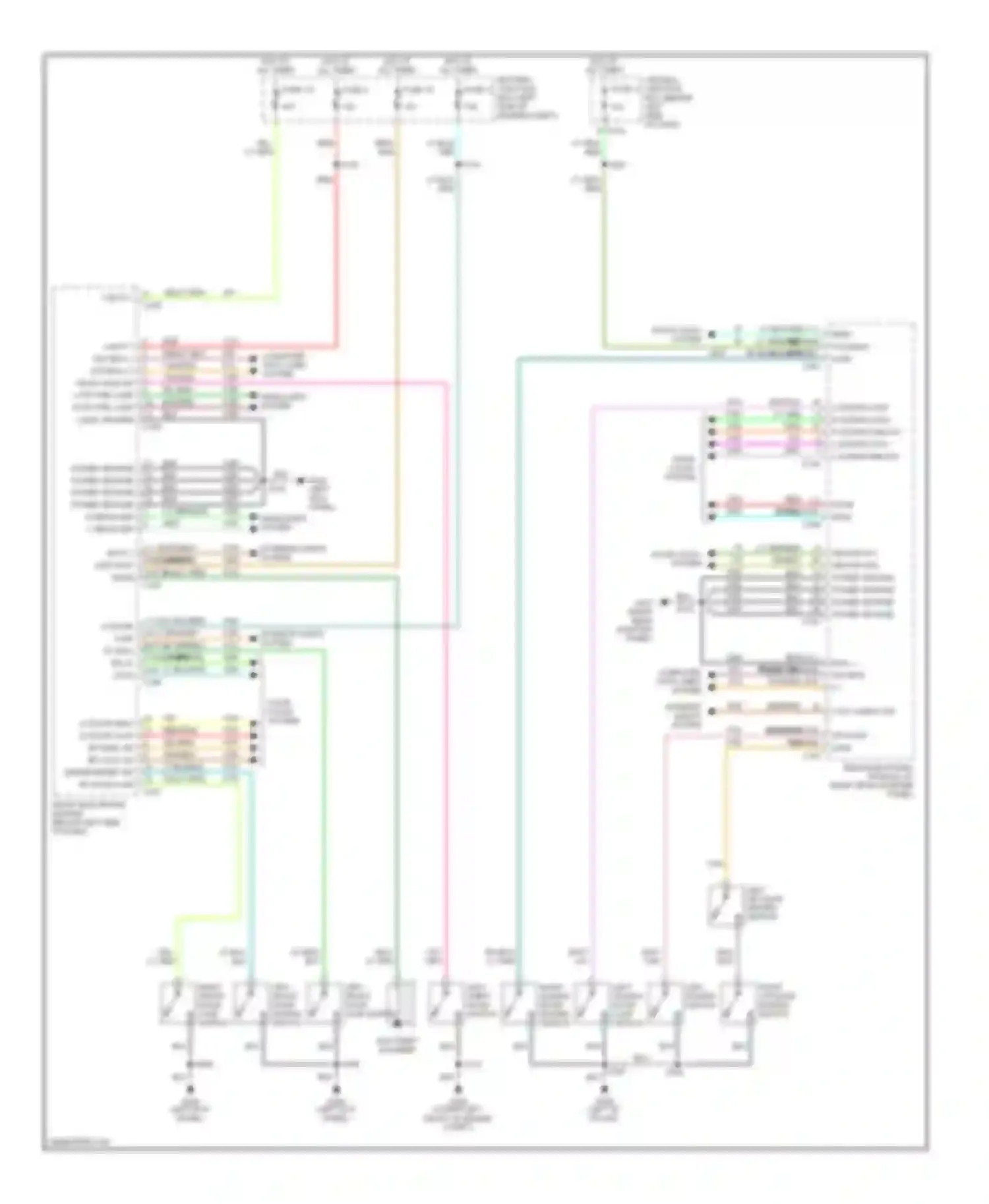 Windstar Ford I (1994-2003): Forced entry circuit