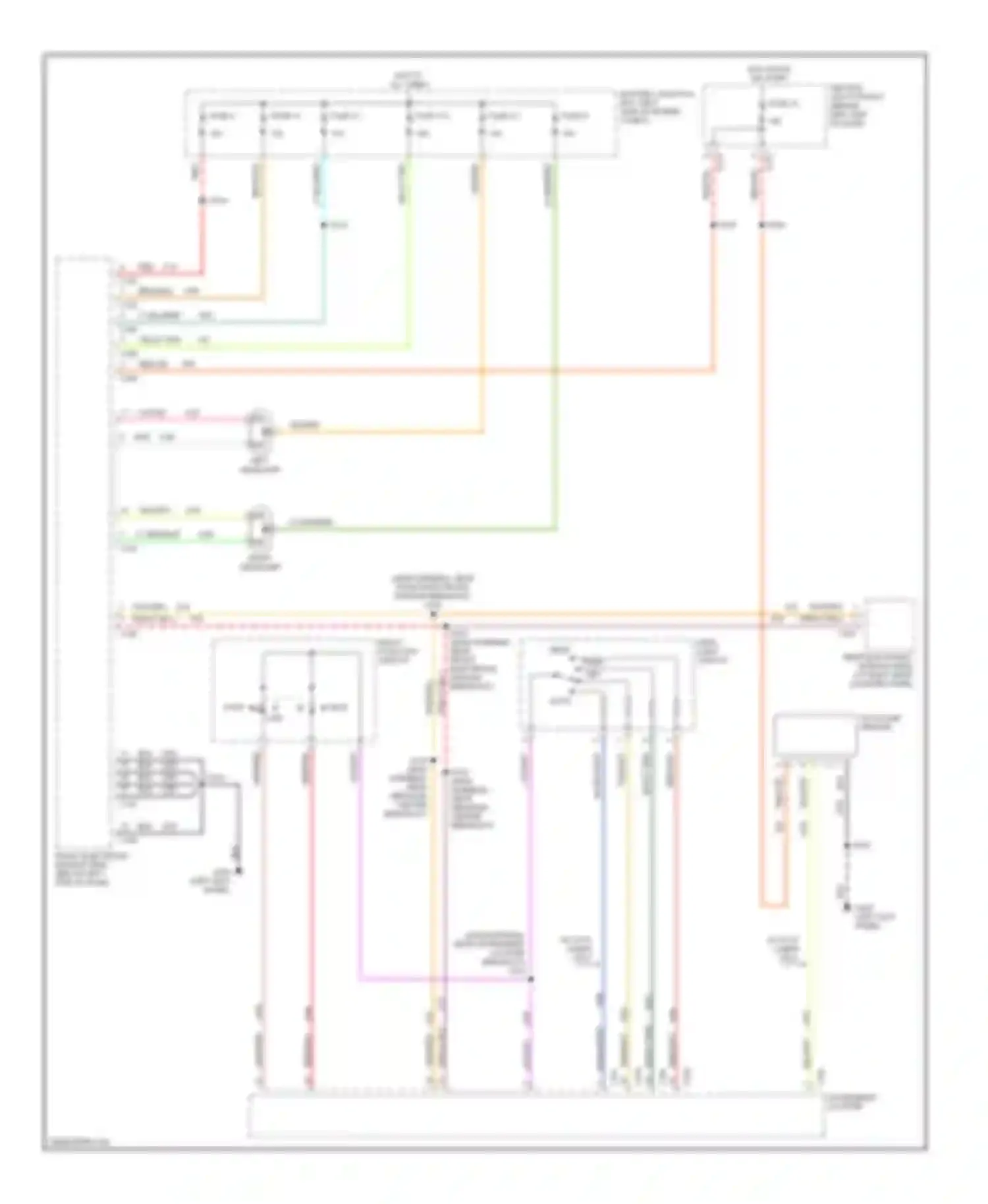 Windstar Ford I (1994-2003): Headlight circuit