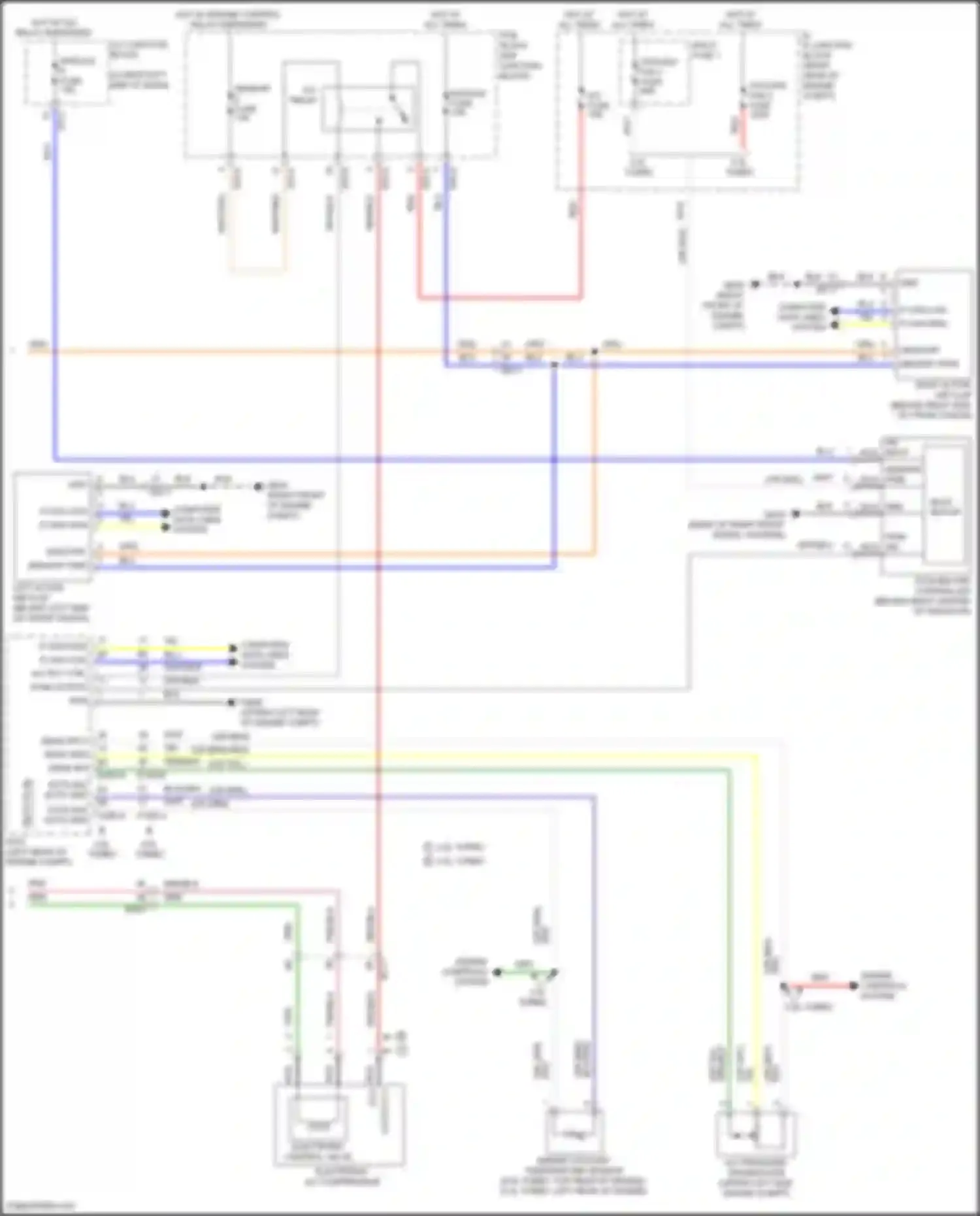 G70 Genesis I facelift (2020-2024): Automatic a/c circuit (4 of 4)