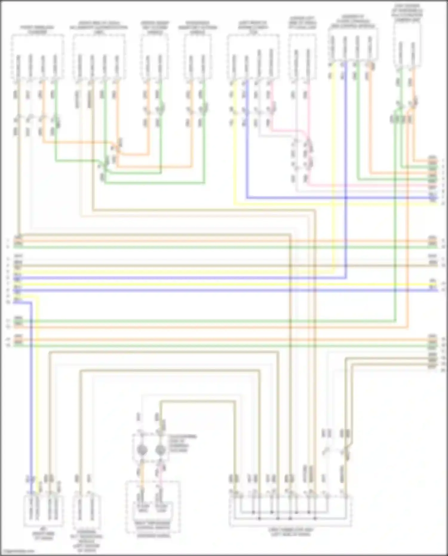 G70 Genesis I facelift (2020-2024): Computer data lines circuit (2 of 5)