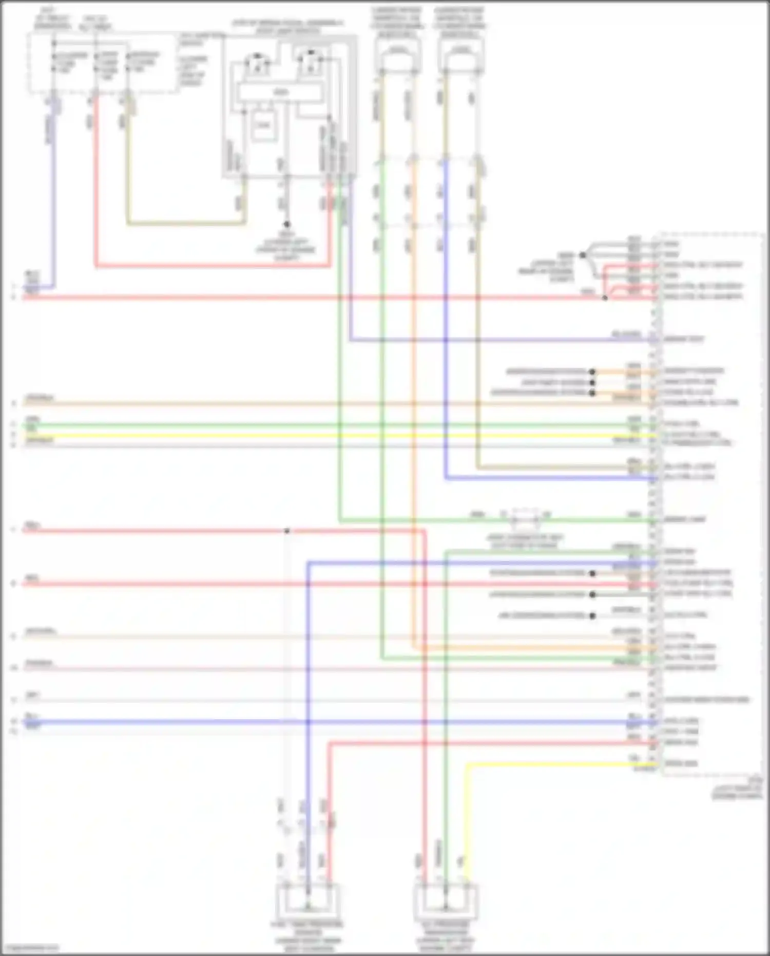 G70 Genesis I facelift (2020-2024): Wiring diagram engine performance 2.0l turbo, engine controls circuit (7 of 7)