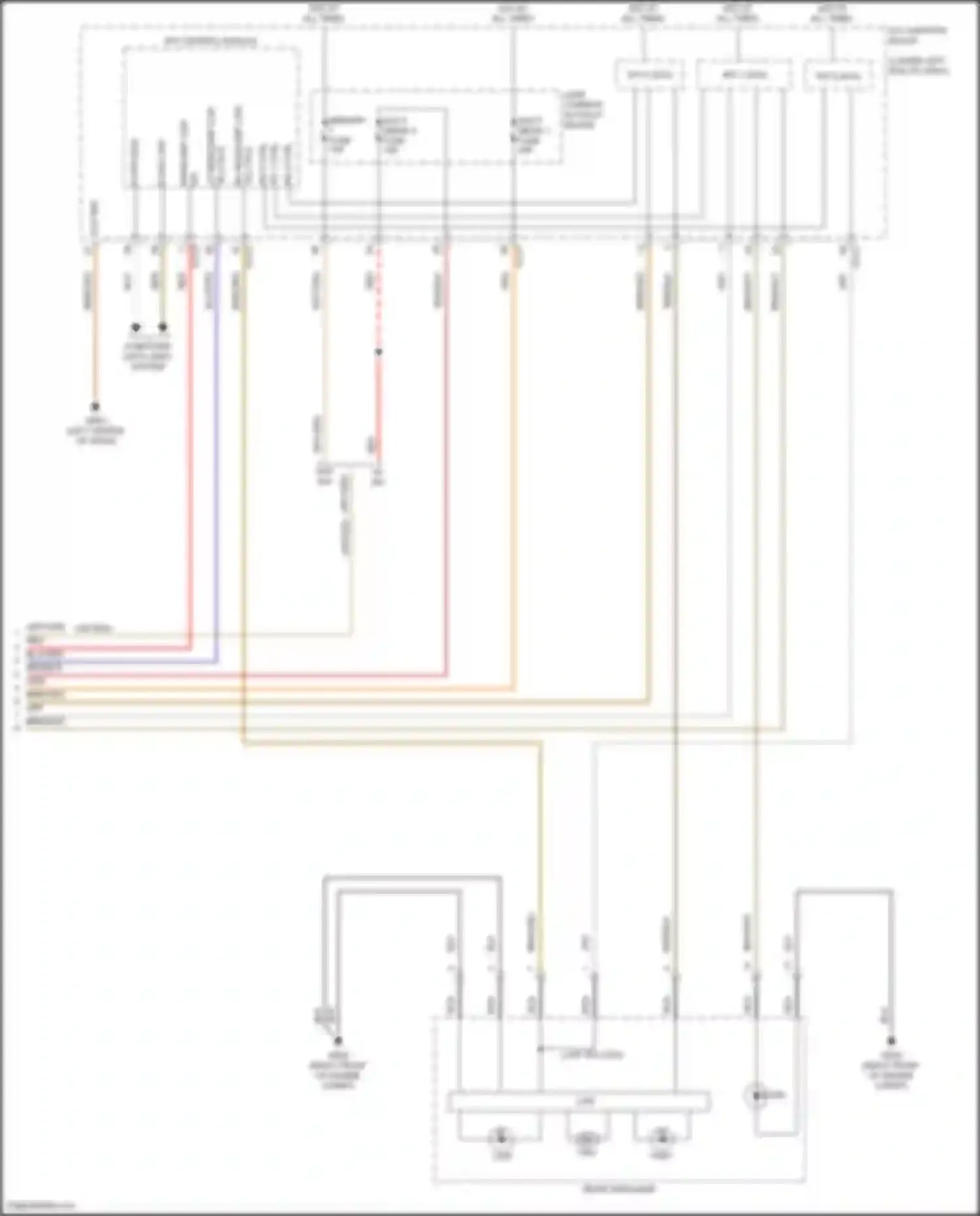 G70 Genesis I facelift (2020-2024): Headlights circuit (3 of 3)