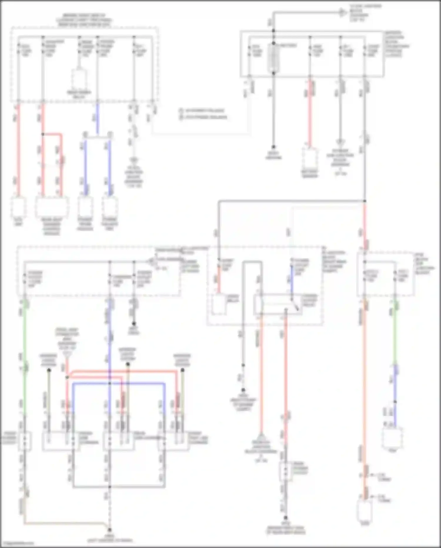 G70 Genesis I facelift (2020-2024): Power distribution circuit (1 of 10)