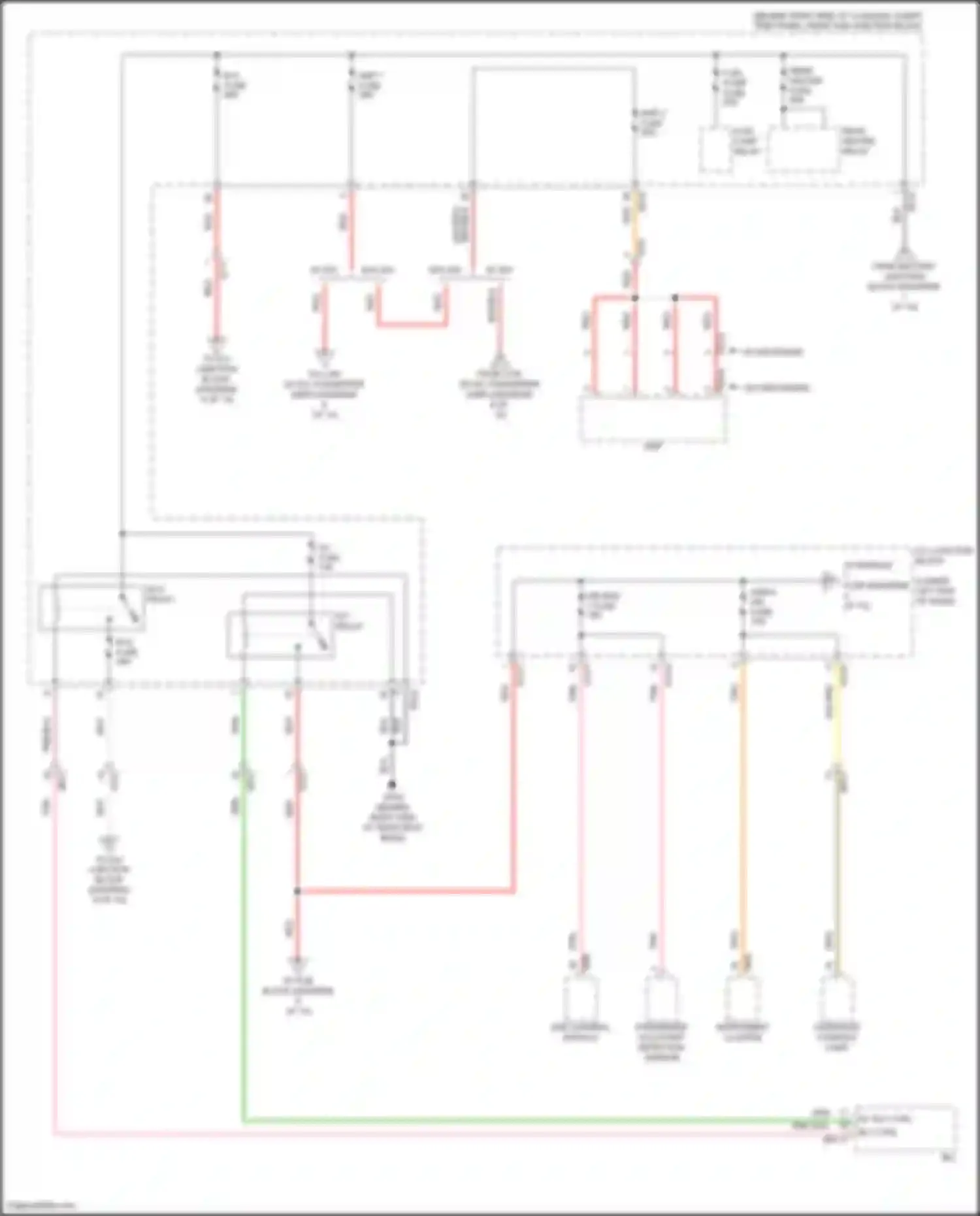 G70 Genesis I facelift (2020-2024): Power distribution circuit (3 of 10)