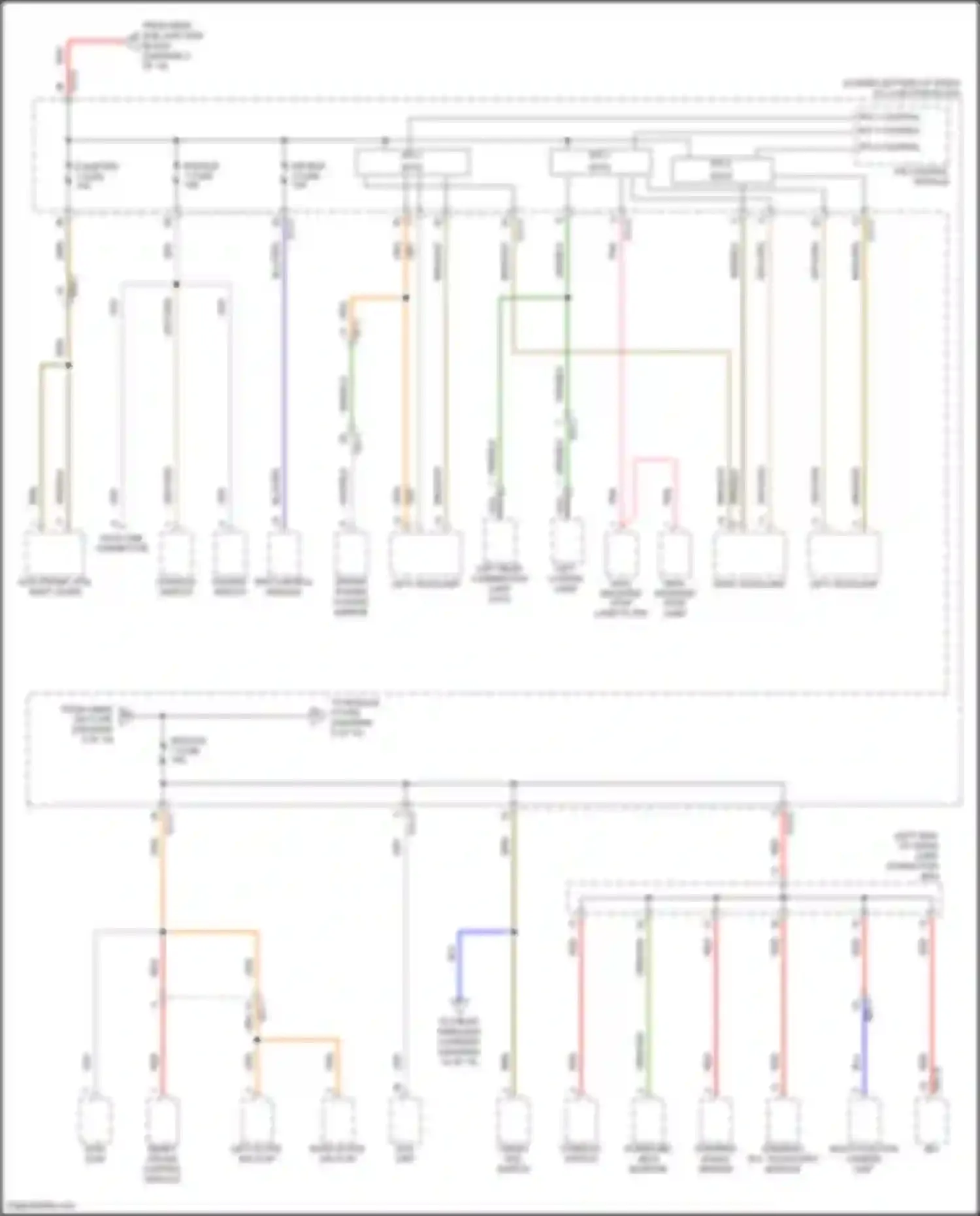 G70 Genesis I facelift (2020-2024): Power distribution circuit (4 of 10)