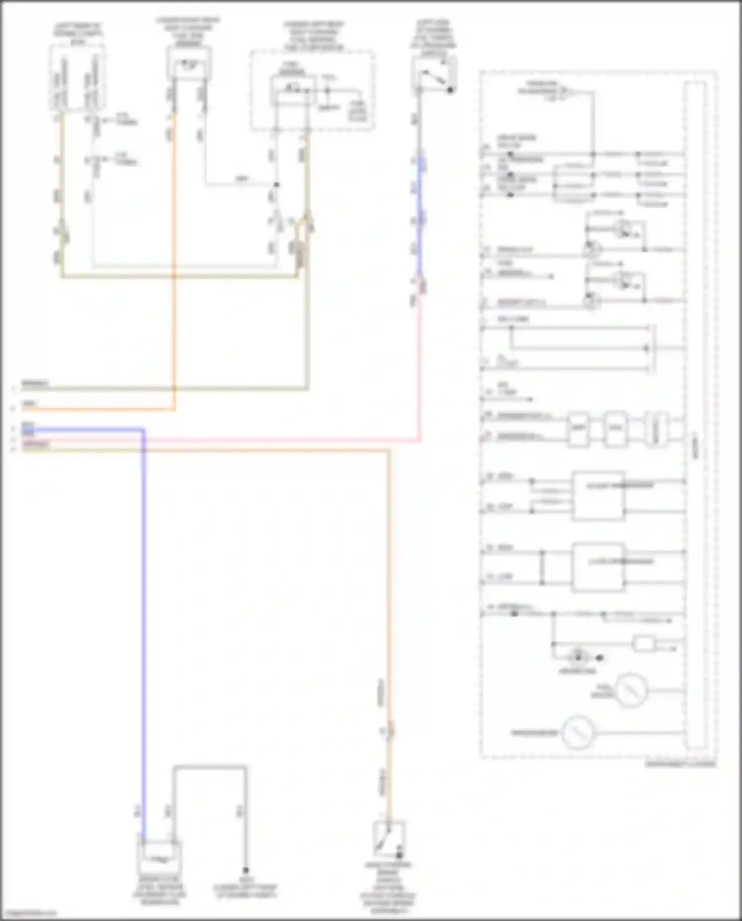 Wiring diagram micom 2 for Genesis G70 I facelift (2020-2024)