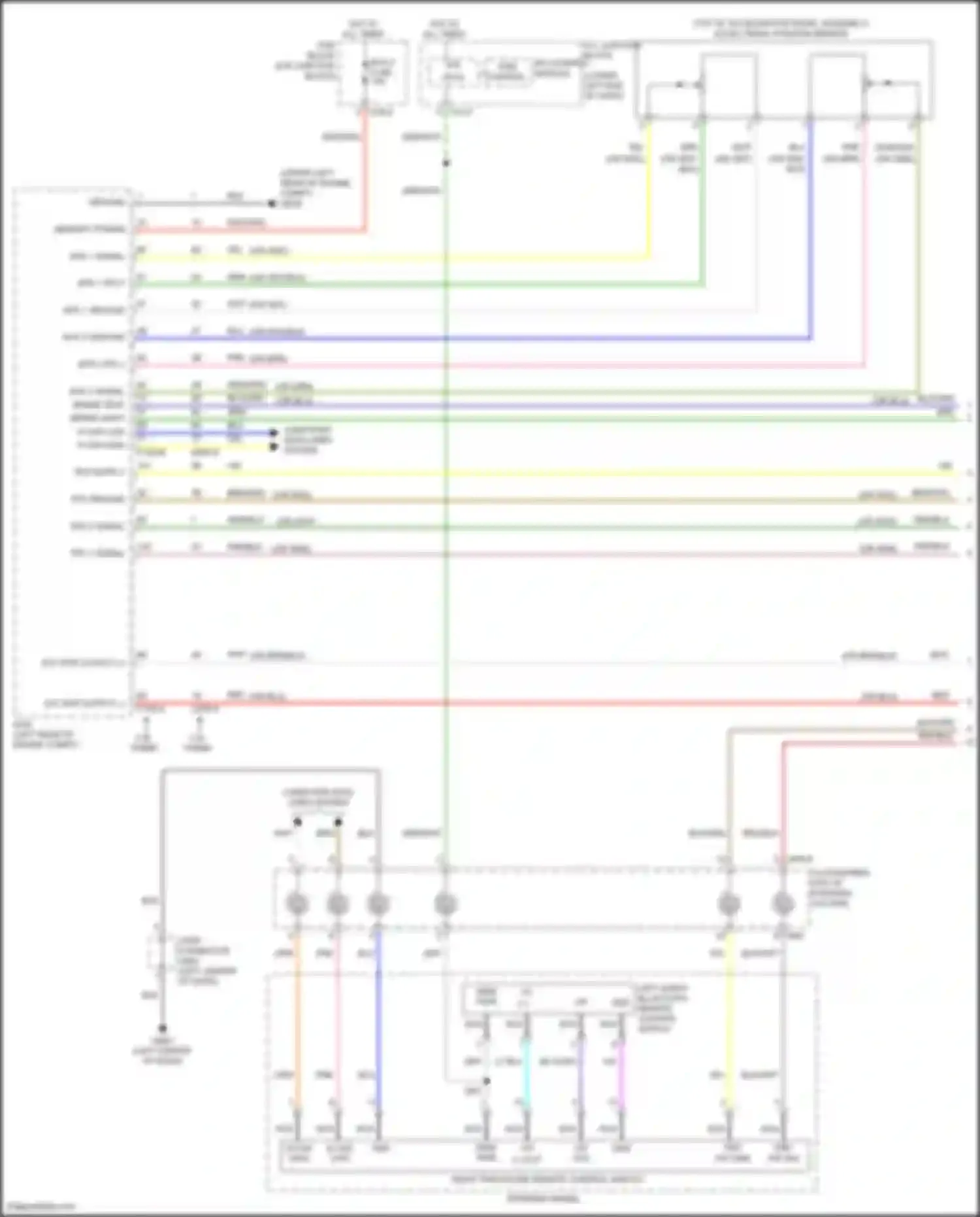 Wiring diagram aps 1 sply for Genesis G70 I facelift (2020-2024) (1 of 3)