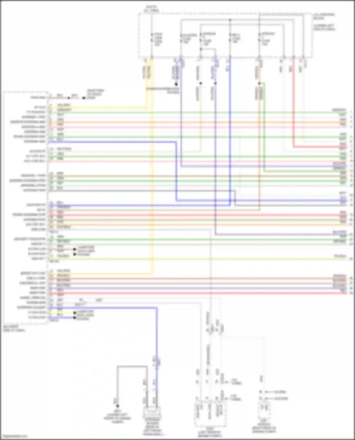 Wiring diagram b-can low for Genesis G70 I facelift (2020-2024) (6 of 46)