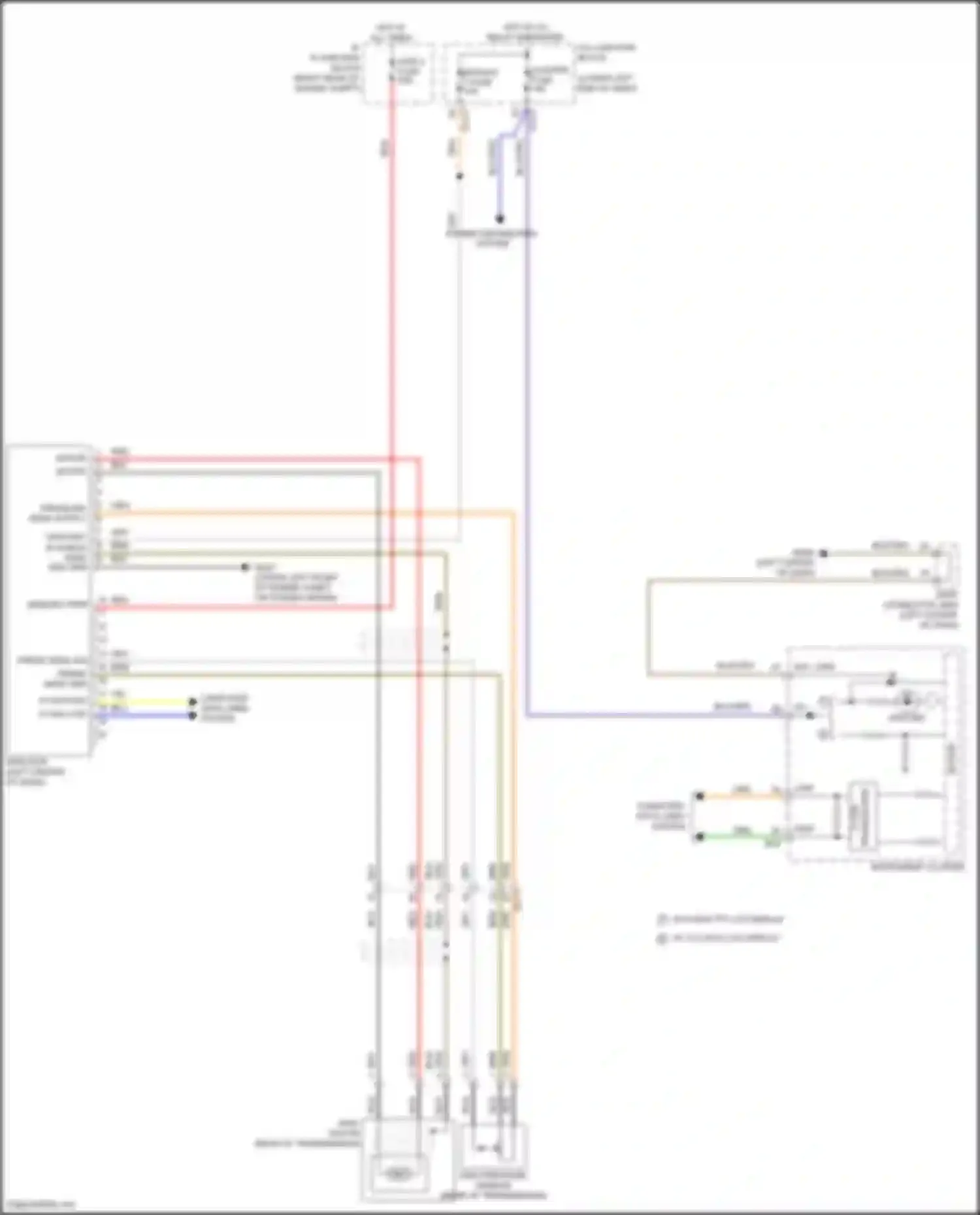 Wiring diagram blk/org for Genesis G70 I facelift (2020-2024) (61 of 91)