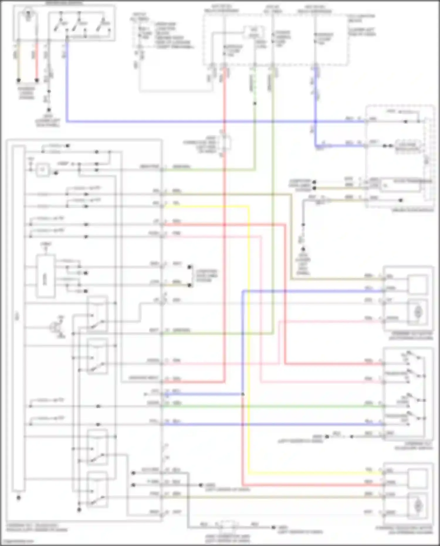 Wiring diagram module 7 fuse for Genesis G70 I facelift (2020-2024)