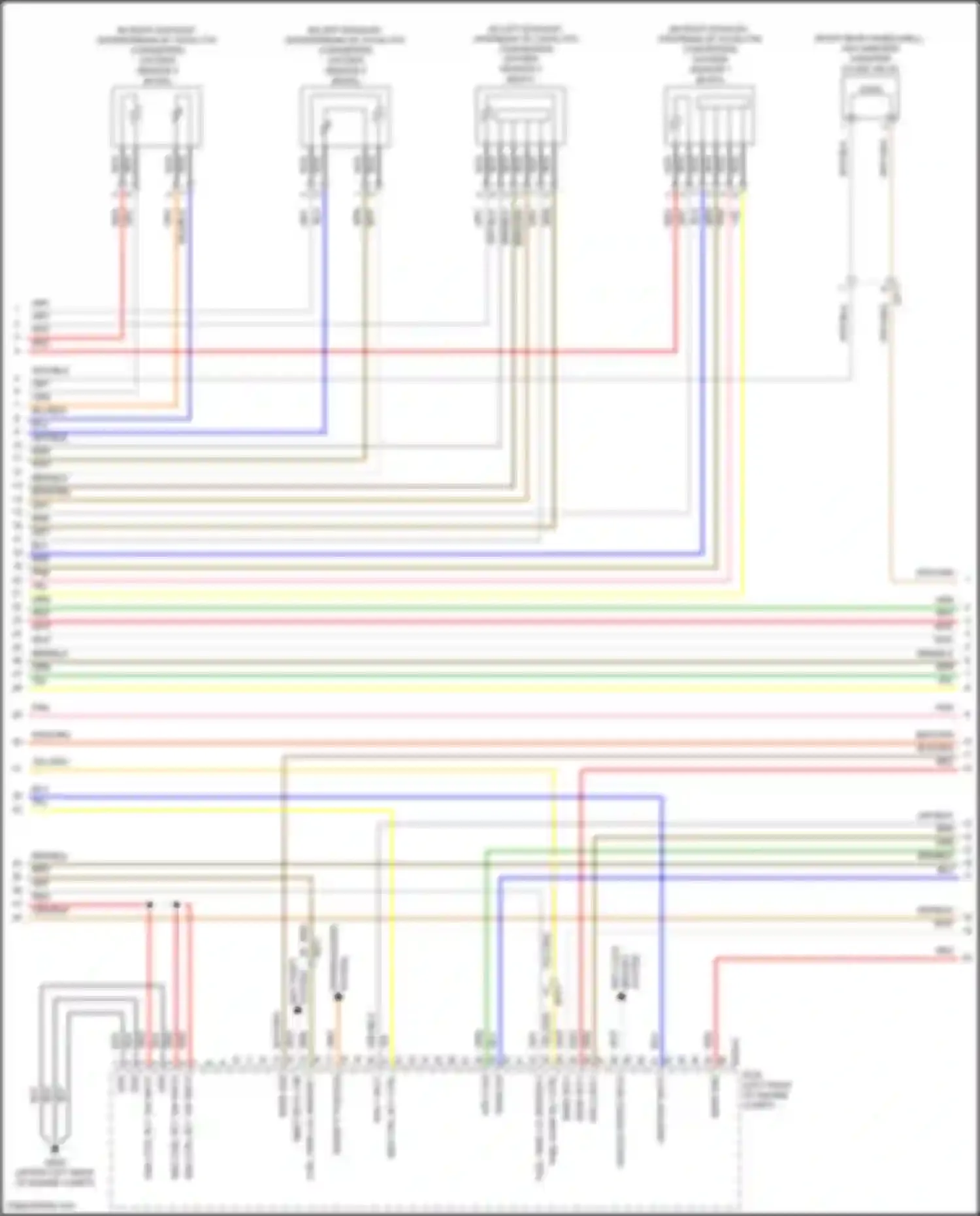 Wiring diagram gry/blk for Genesis G70 I facelift (2020-2024) (73 of 76)