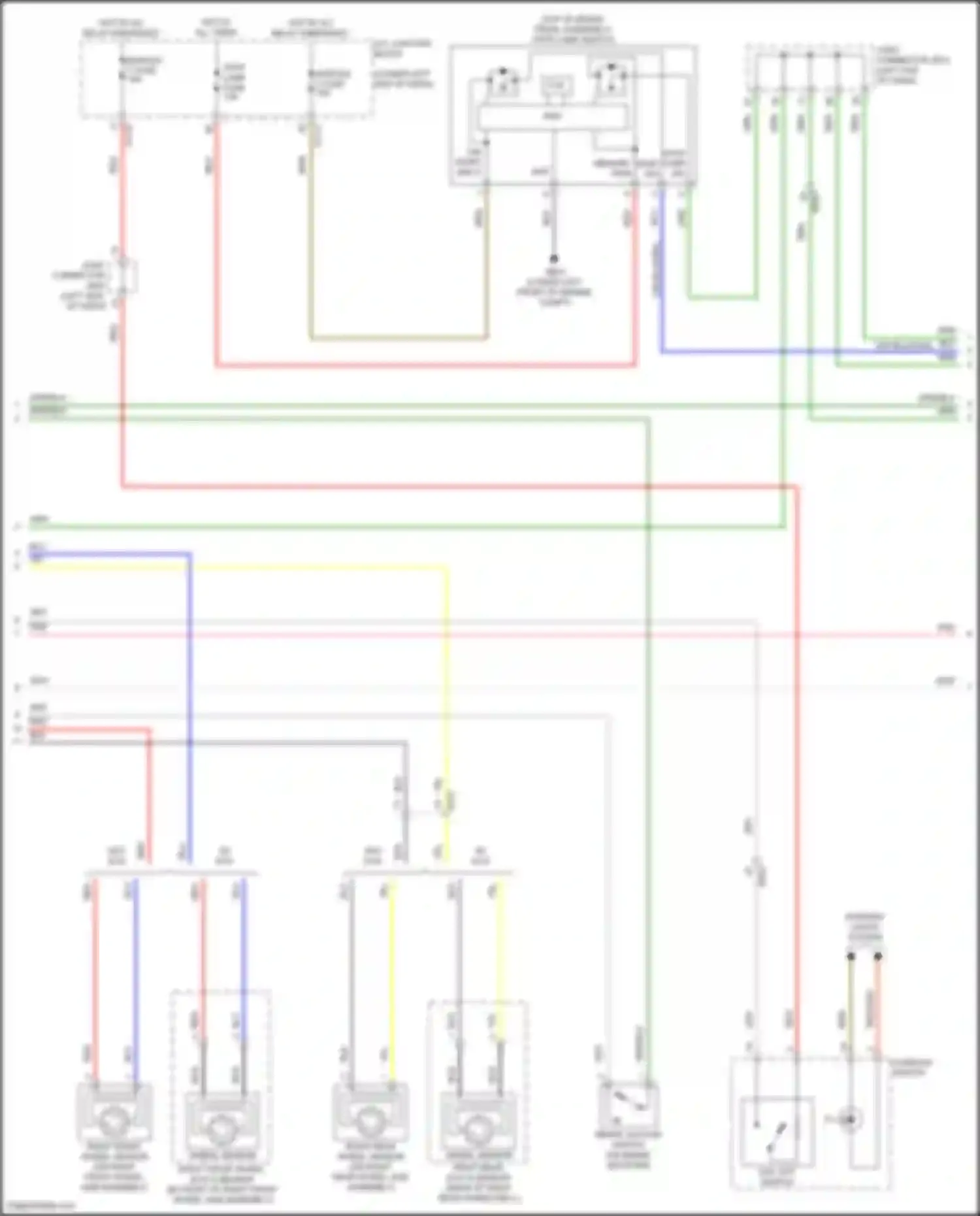 Wiring diagram brn for Genesis G70 I facelift (2020-2024)