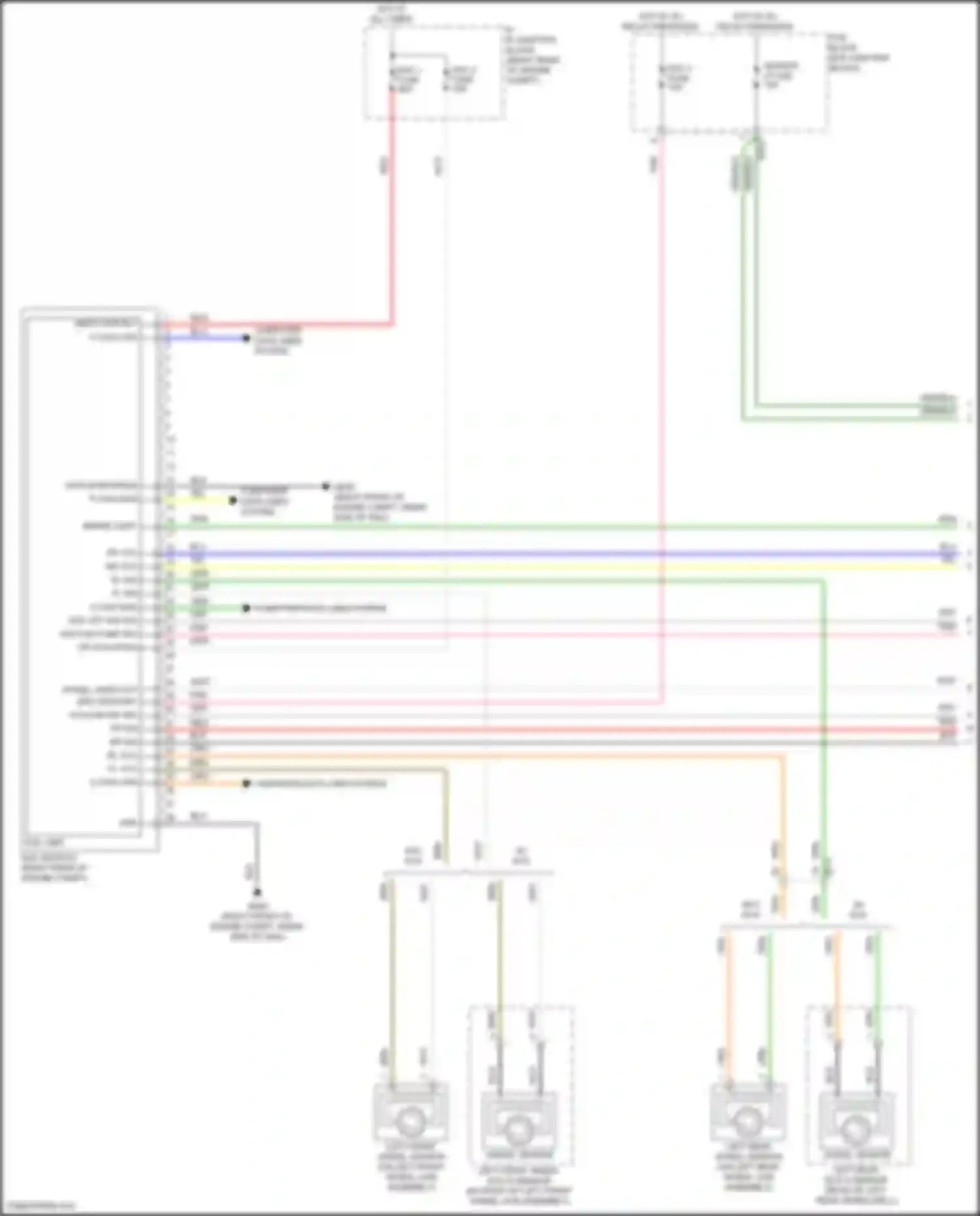 Wiring diagram brn for Genesis G70 I facelift (2020-2024)
