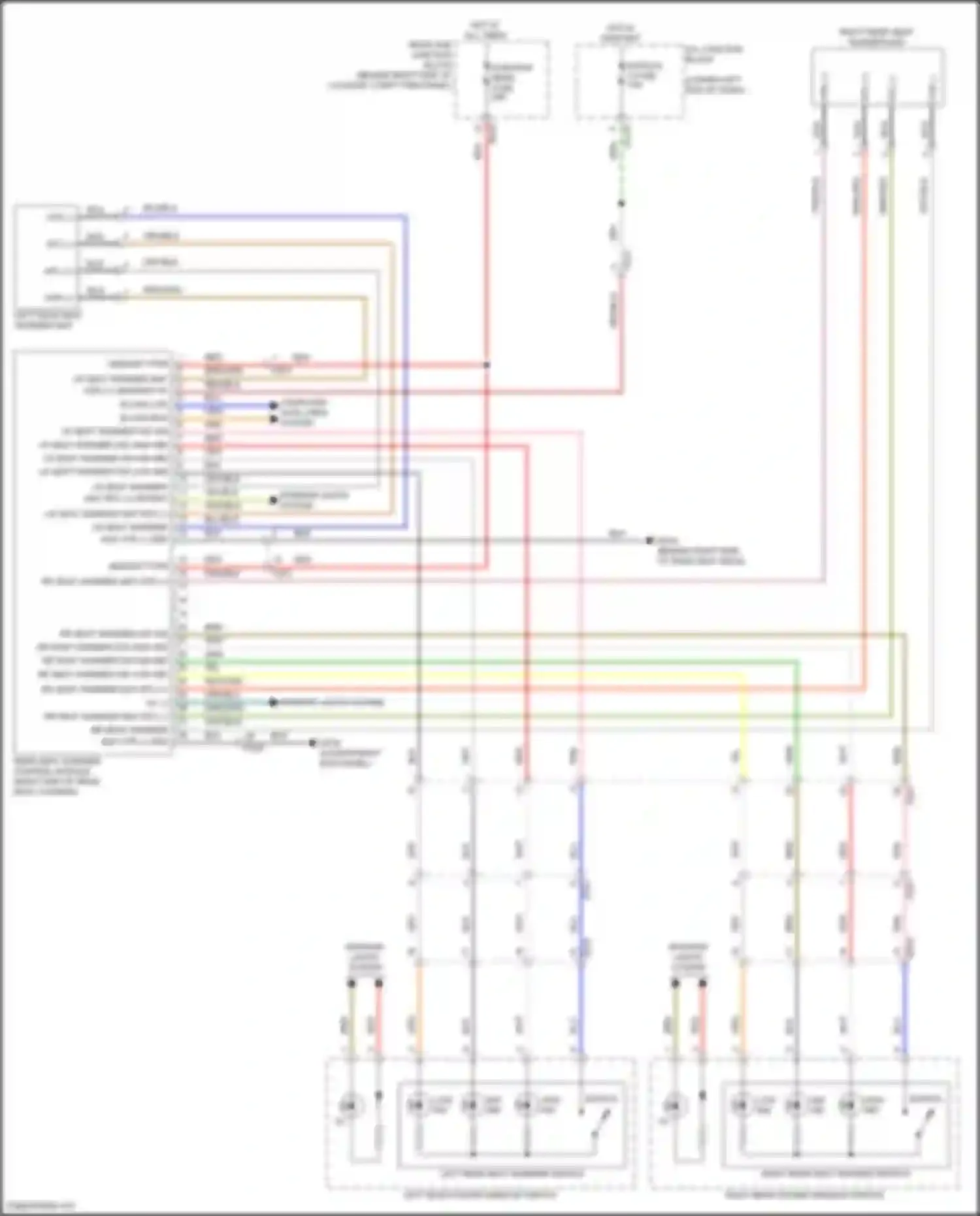 Wiring diagram icu-d for Genesis G70 I facelift (2020-2024) (23 of 31)