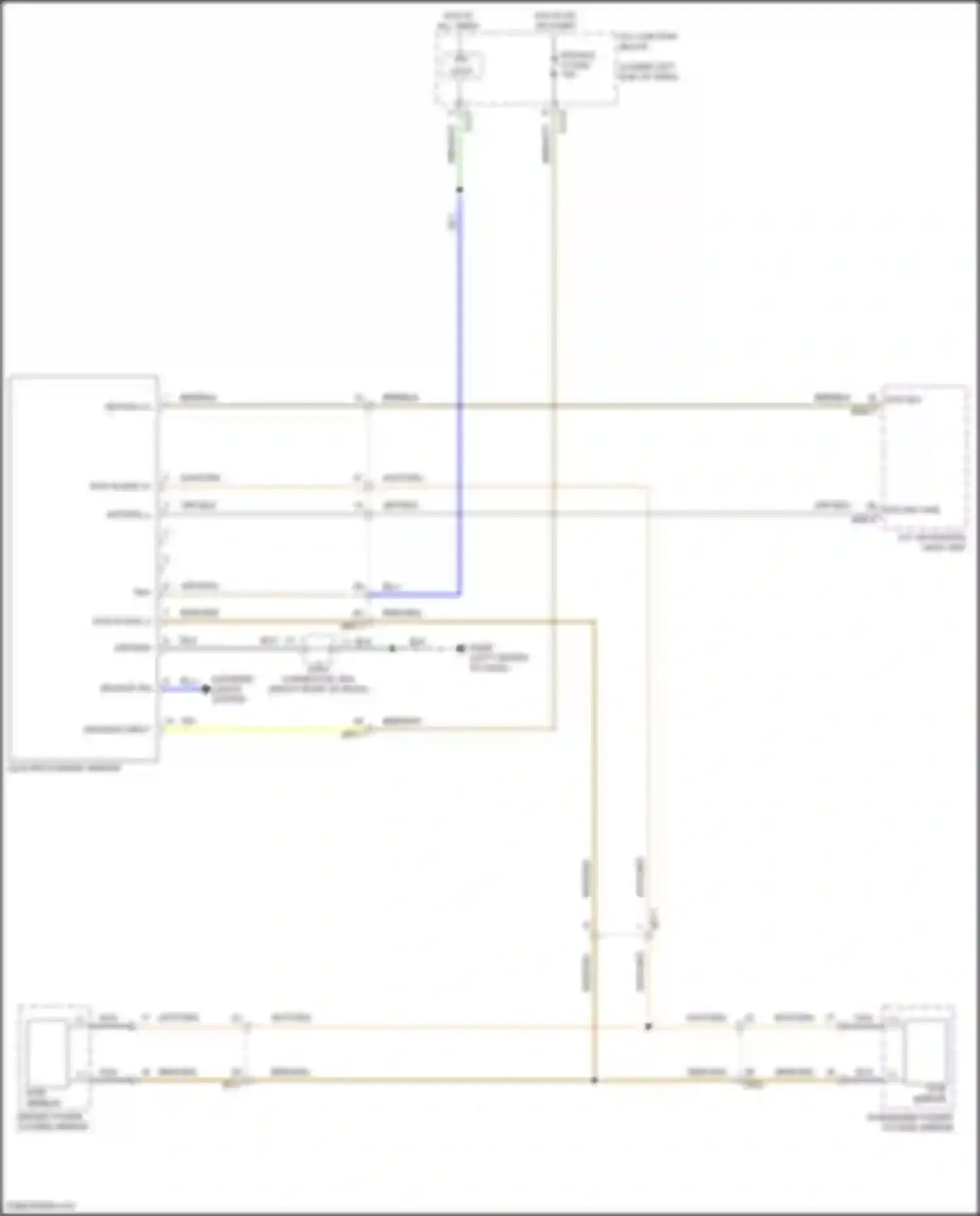 Wiring diagram mts key gnd for Genesis G70 I facelift (2020-2024) (1 of 7)