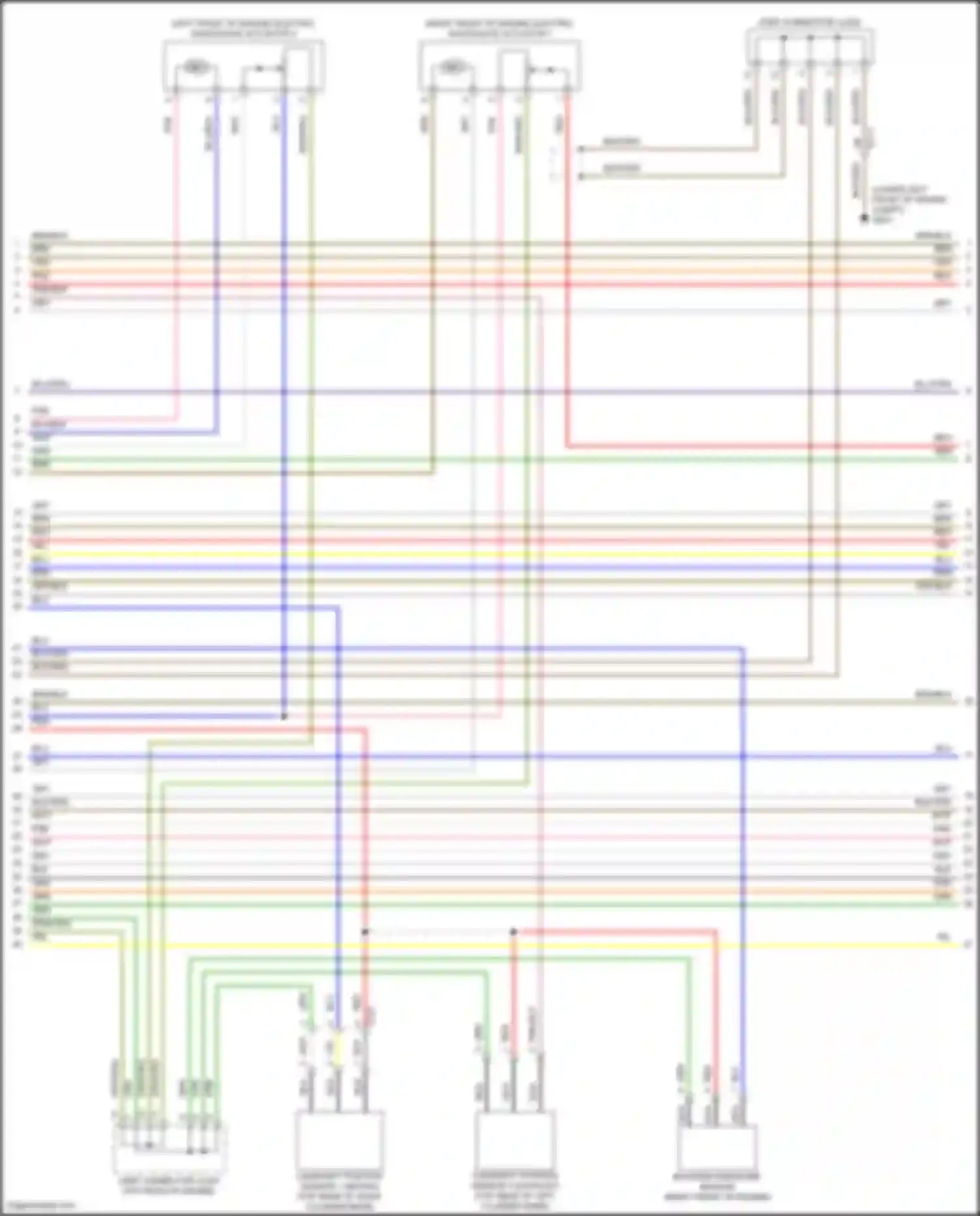 Wiring diagram nca for Genesis G70 I facelift (2020-2024) (105 of 109)