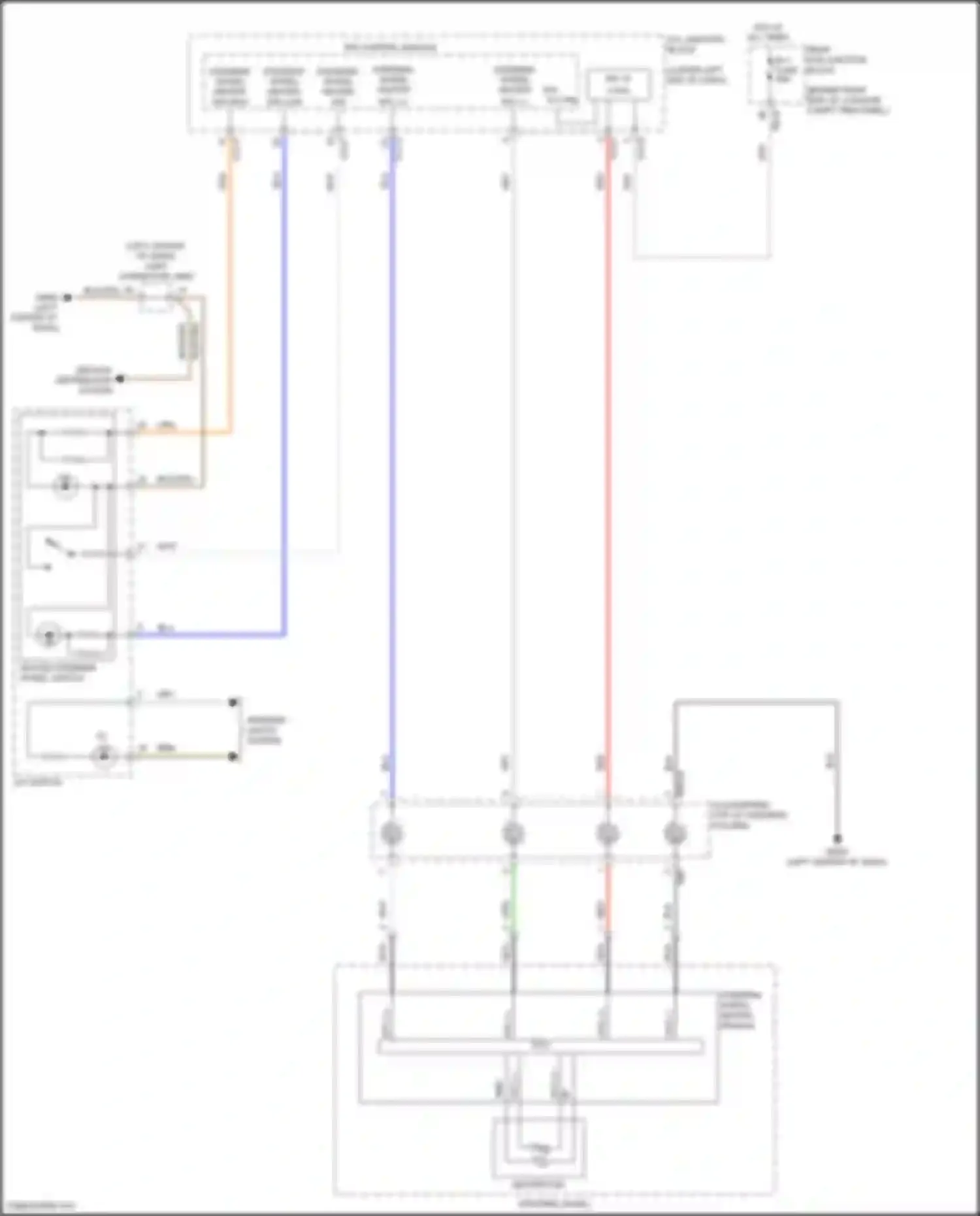 Wiring diagram ntc- for Genesis G70 I facelift (2020-2024) (2 of 4)