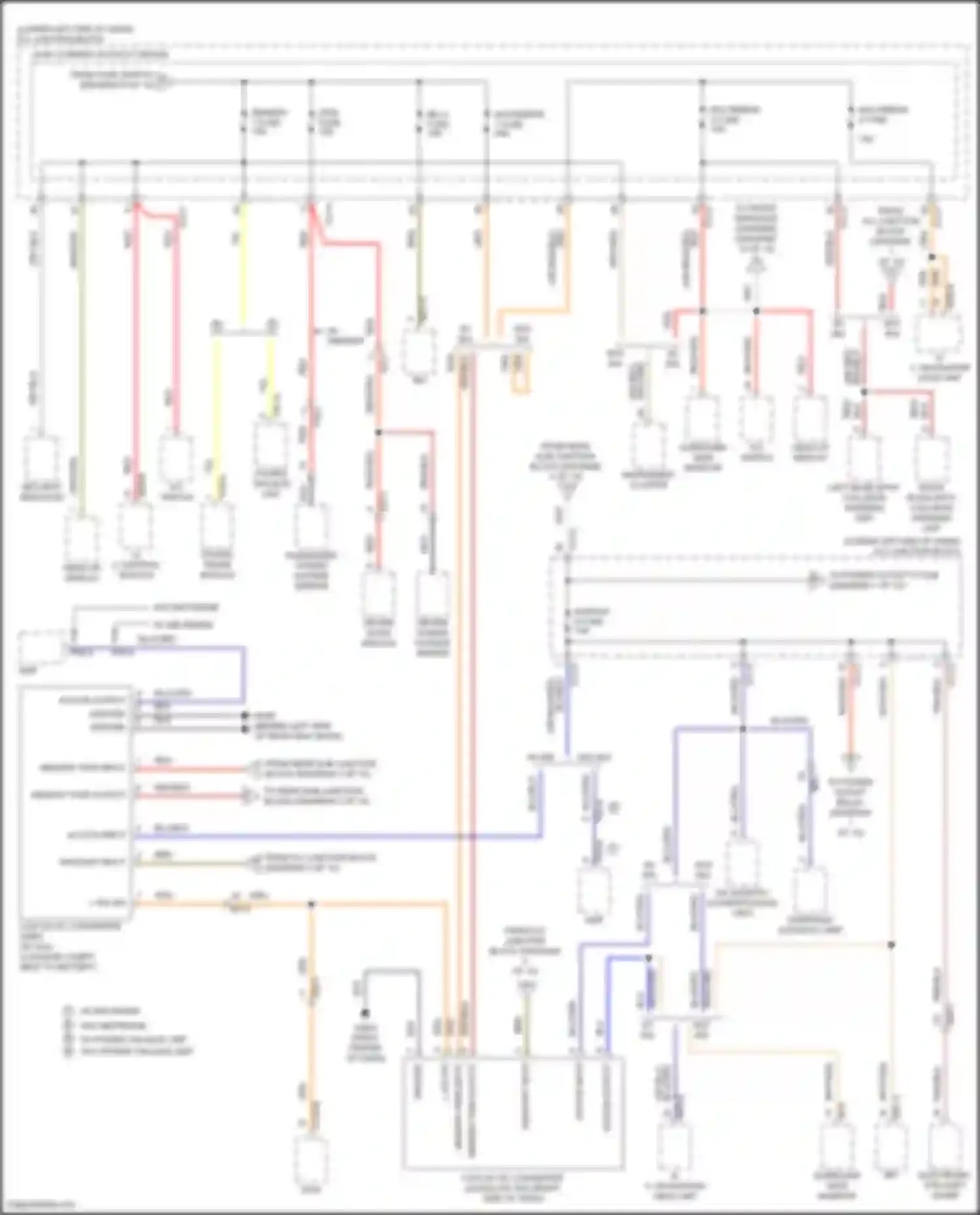 Wiring diagram on/start input for Genesis G70 I facelift (2020-2024) (8 of 34)