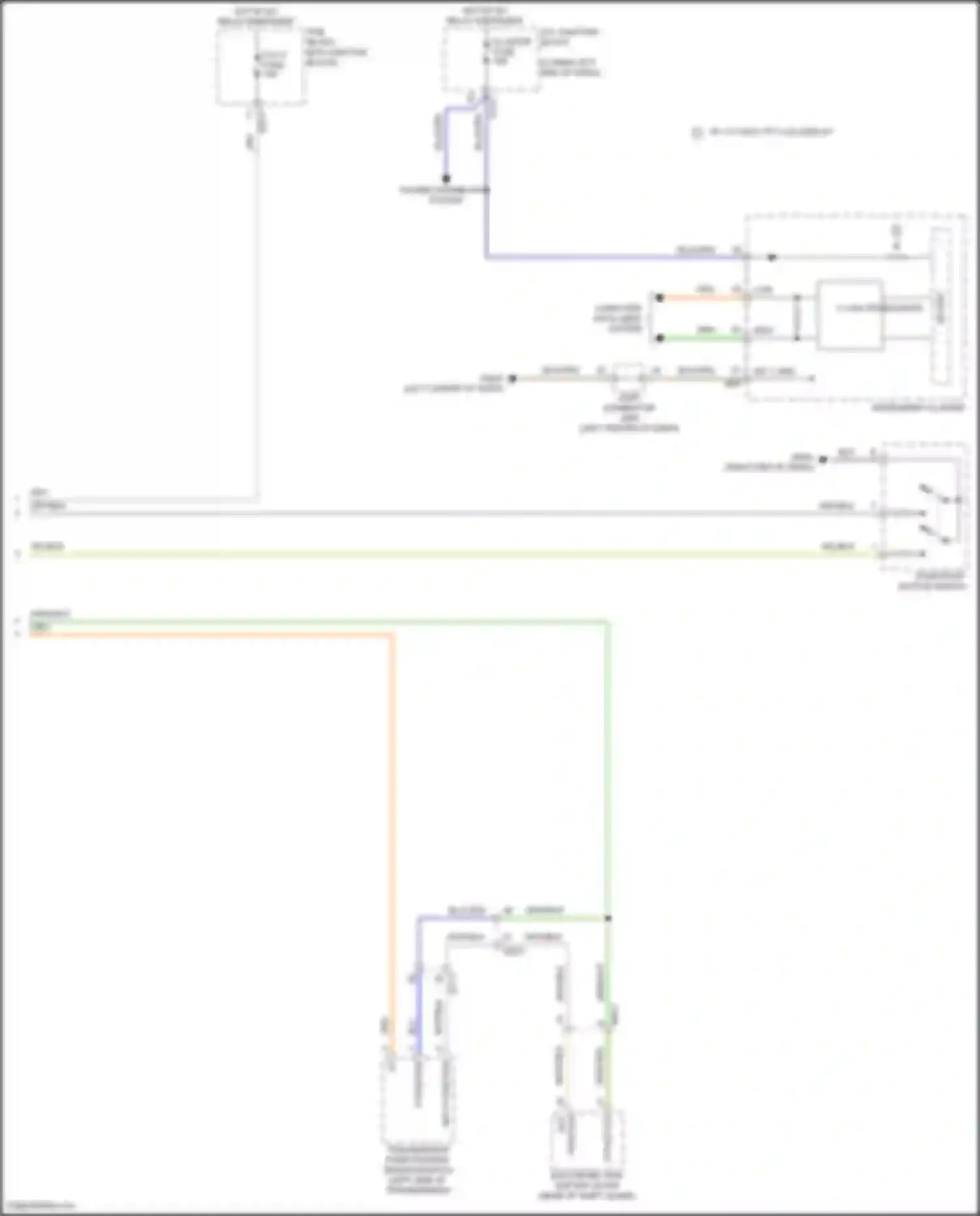 Wiring diagram not p for Genesis G70 I facelift (2020-2024)