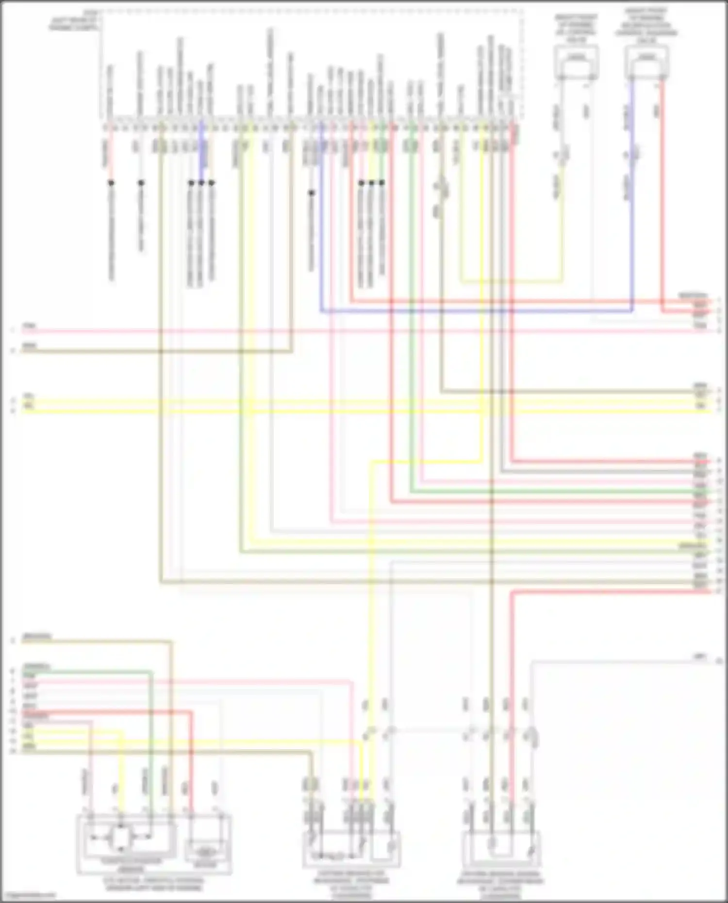 Wiring diagram oxygen sens down sig for Genesis G70 I facelift (2020-2024) (1 of 1)