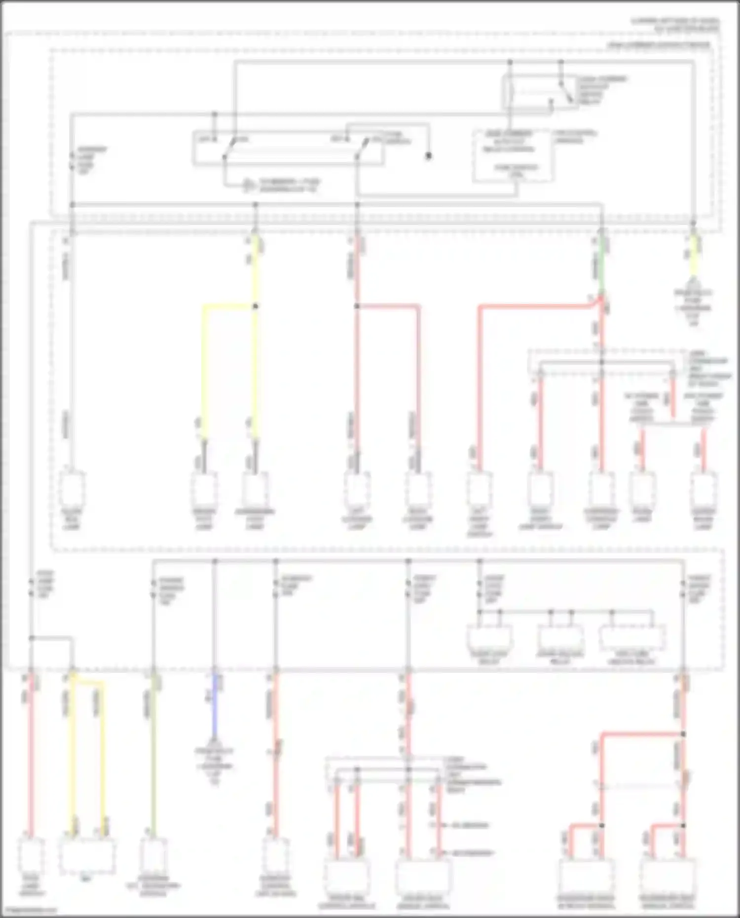 Wiring diagram p/seat pass fuse for Genesis G70 I facelift (2020-2024) (3 of 3)