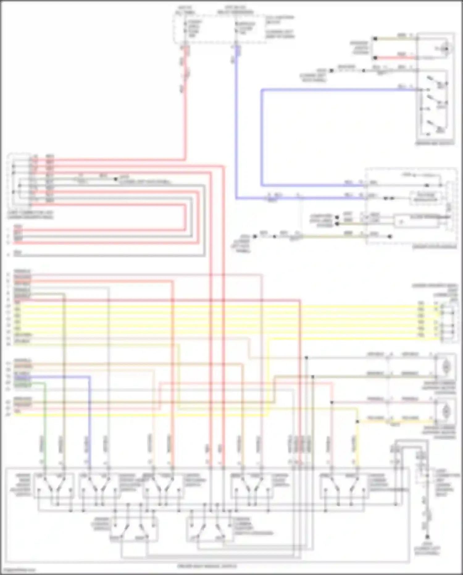 Wiring diagram red/org for Genesis G70 I facelift (2020-2024) (19 of 63)