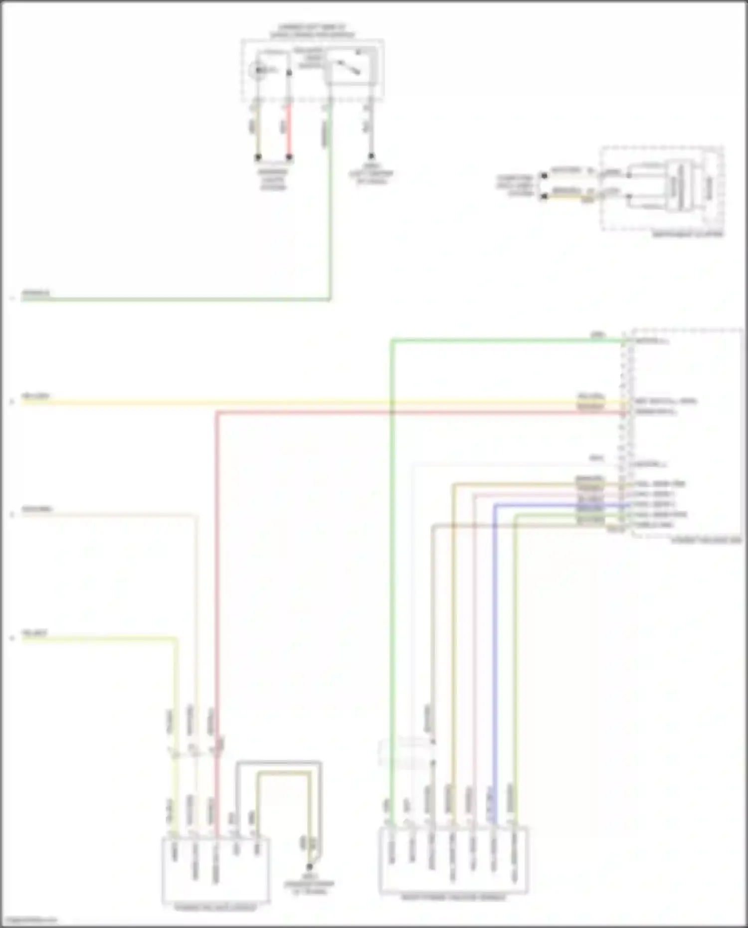 Wiring diagram hall sens 1 - for Genesis G70 I facelift (2020-2024)