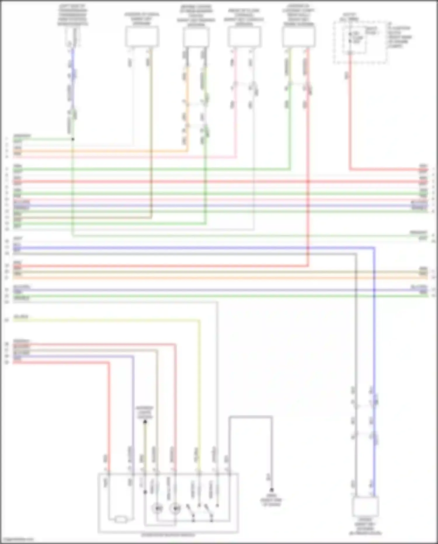 Wiring diagram yel/blk for Genesis G70 I facelift (2020-2024) (8 of 36)