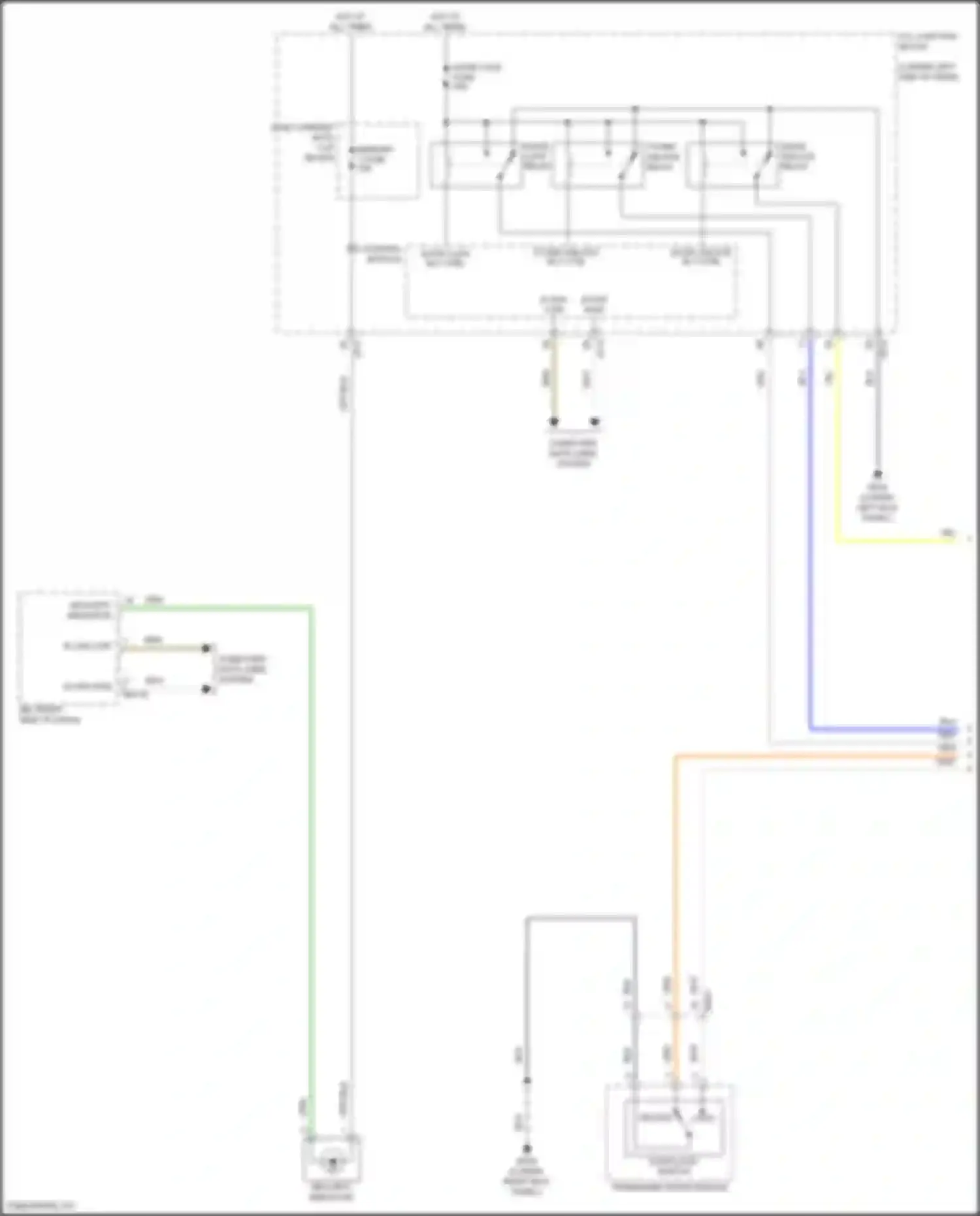 G70 Genesis I (2017-2021): Forced entry circuit (1 of 3)