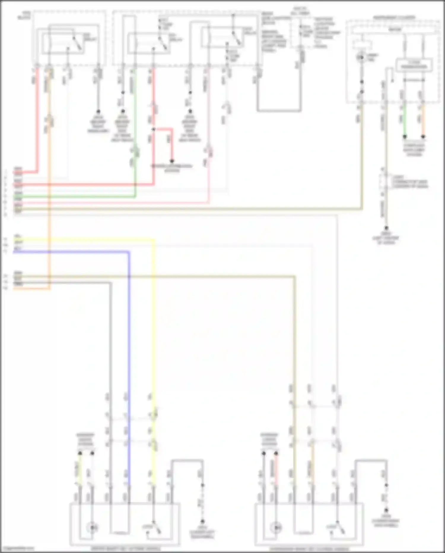 G70 Genesis I (2017-2021): Immobilizer circuit (3 of 3)