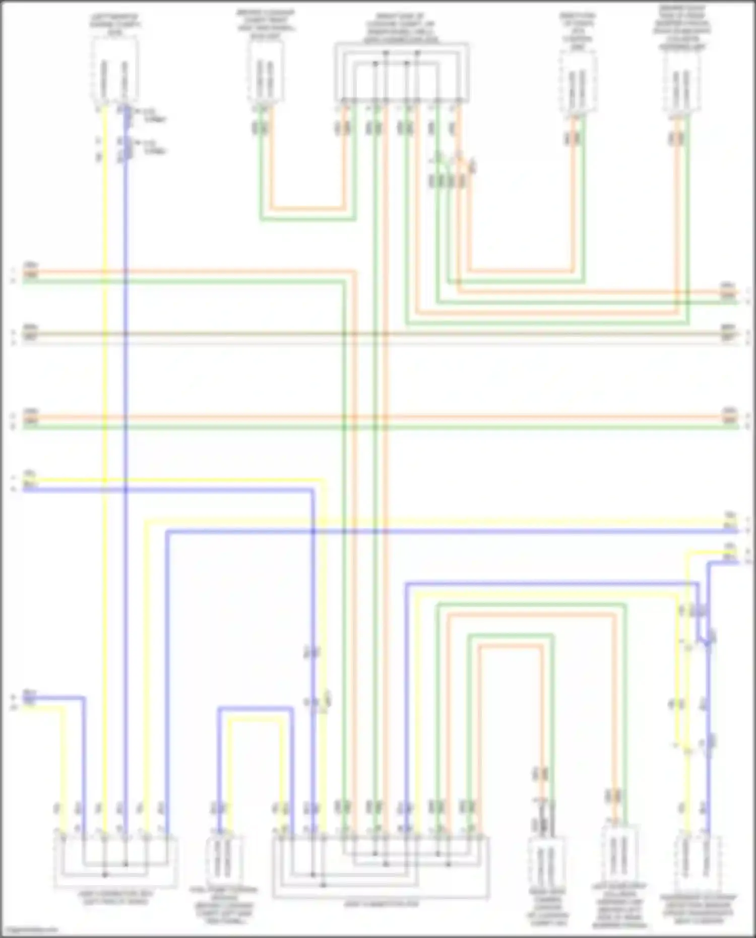 G70 Genesis I (2017-2021): Computer data lines circuit (4 of 5)