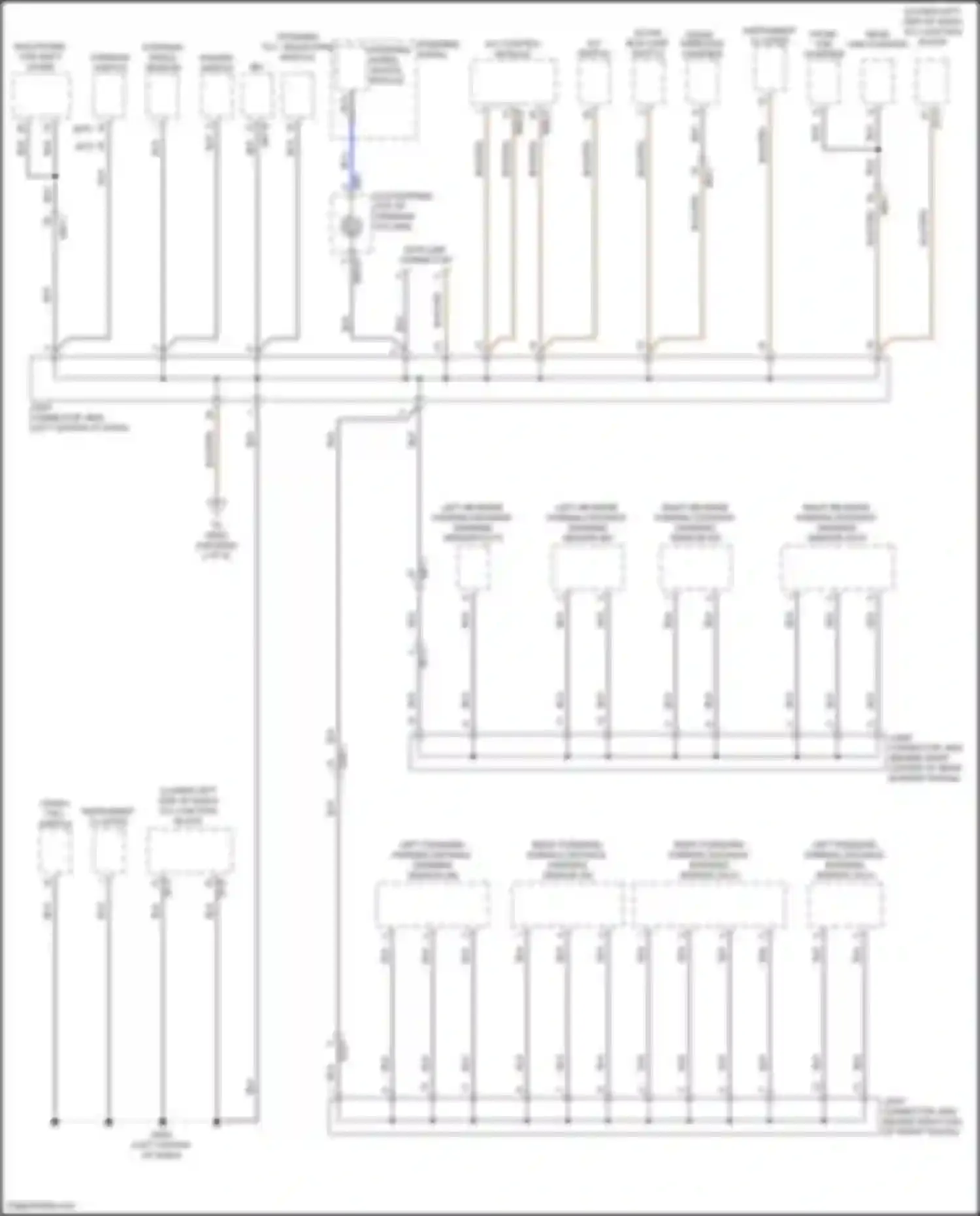 G70 Genesis I (2017-2021): Ground distribution circuit (1 of 6)
