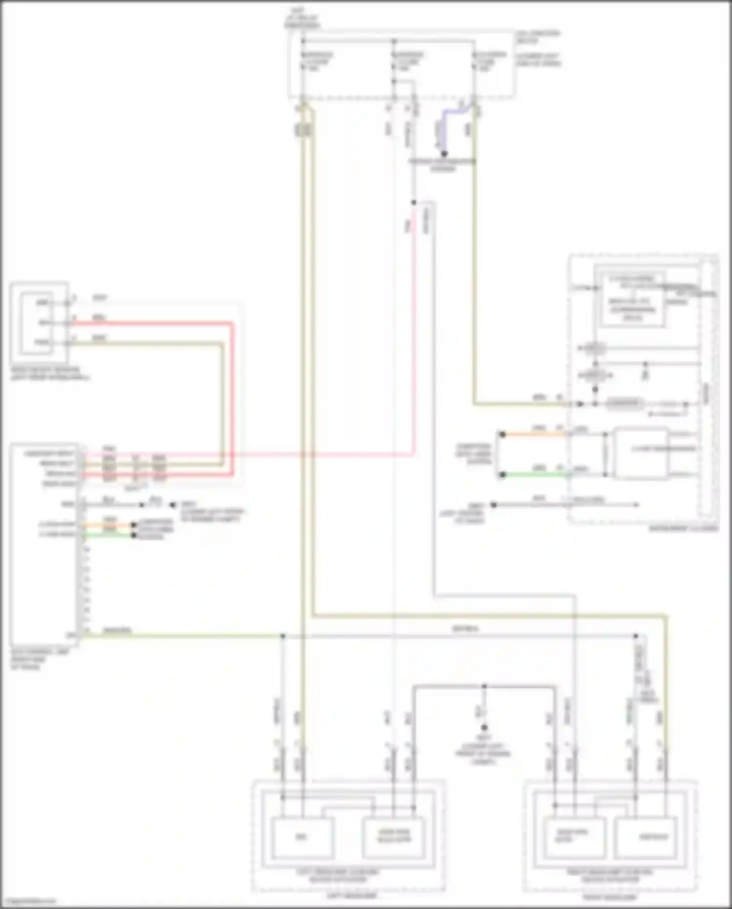 G70 Genesis I (2017-2021): Adaptive front lighting circuit