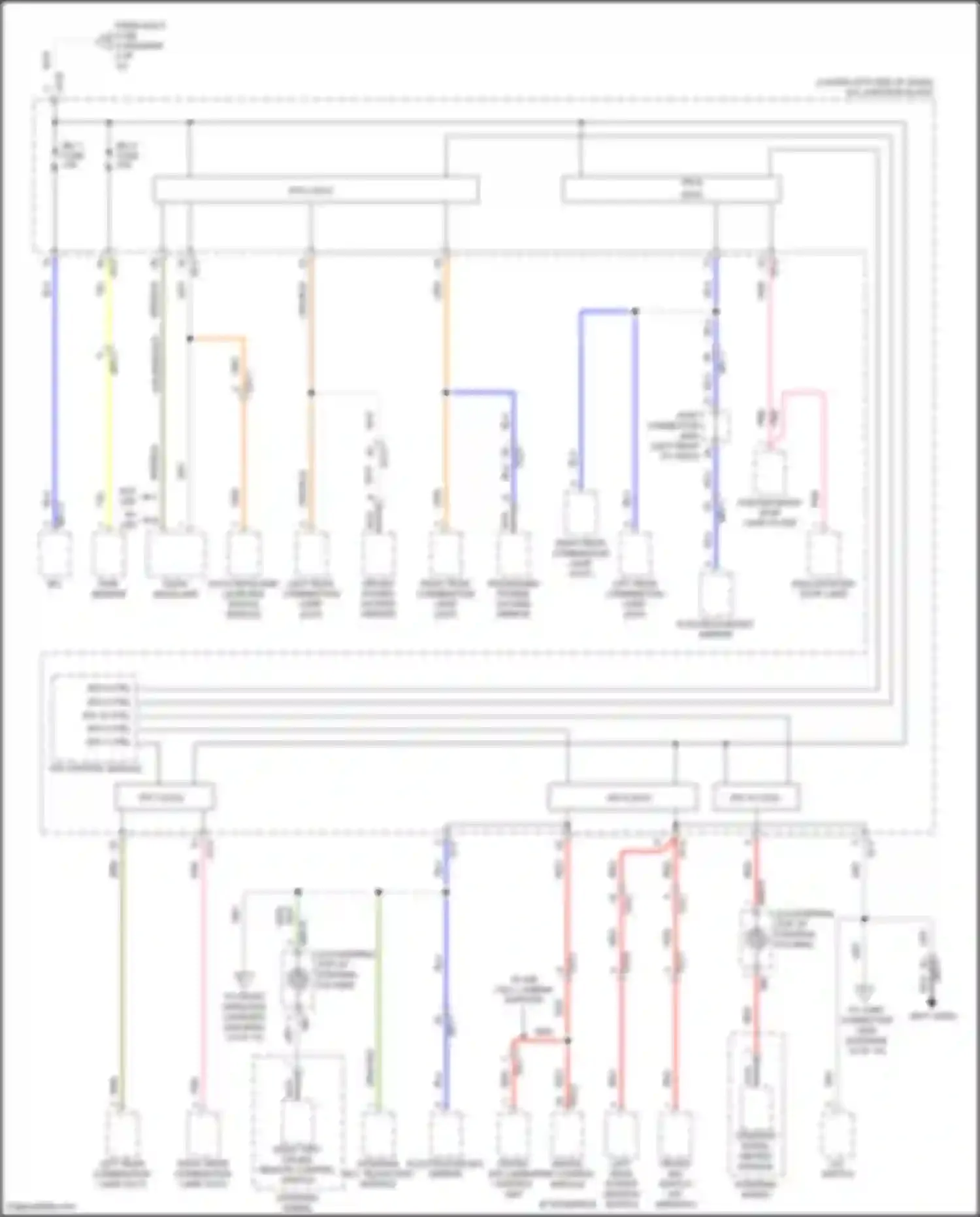 G70 Genesis I (2017-2021): Power distribution circuit (7 of 10)