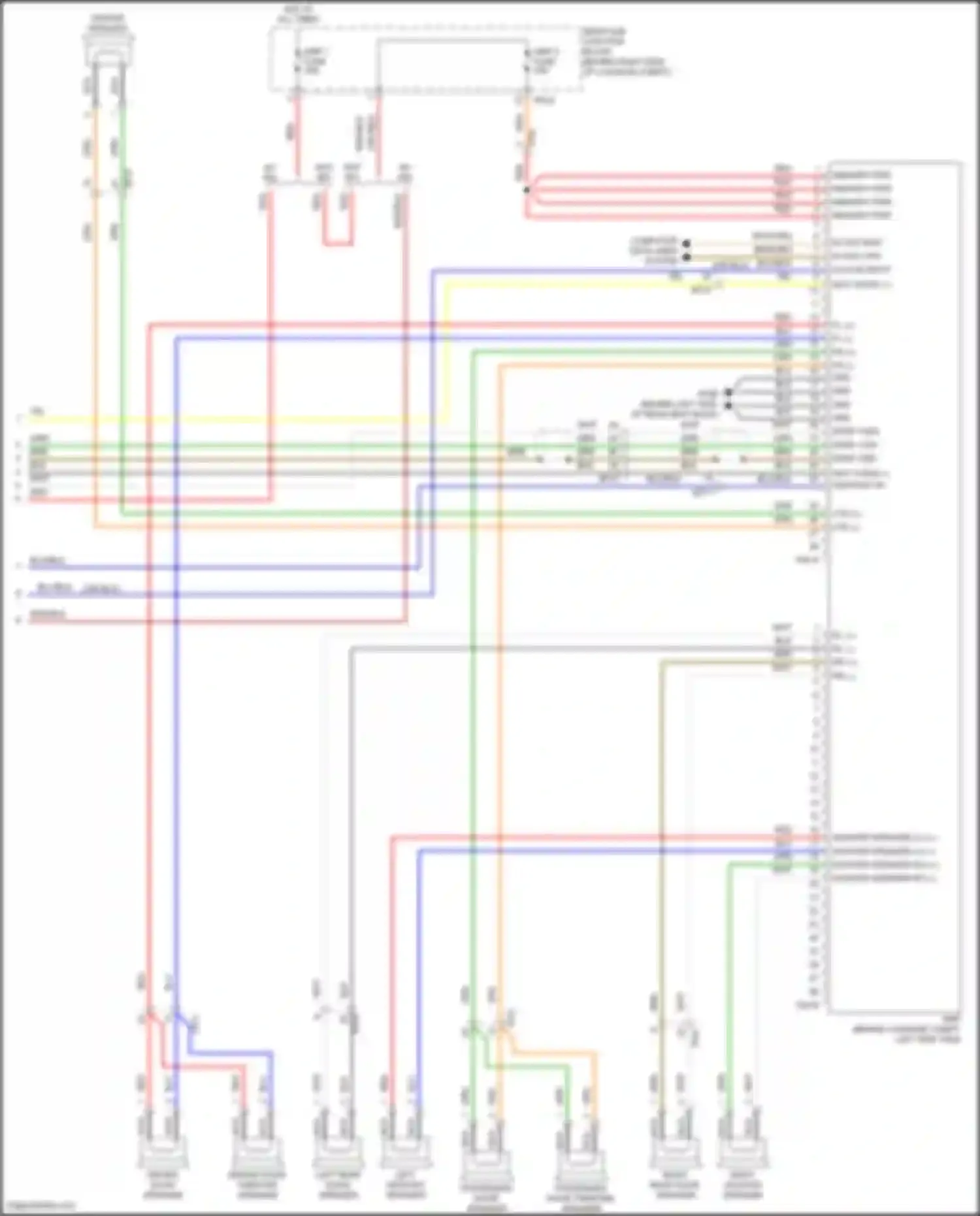 G70 Genesis I (2017-2021): Radio circuit, w/ mobis amplifier (4 of 4)