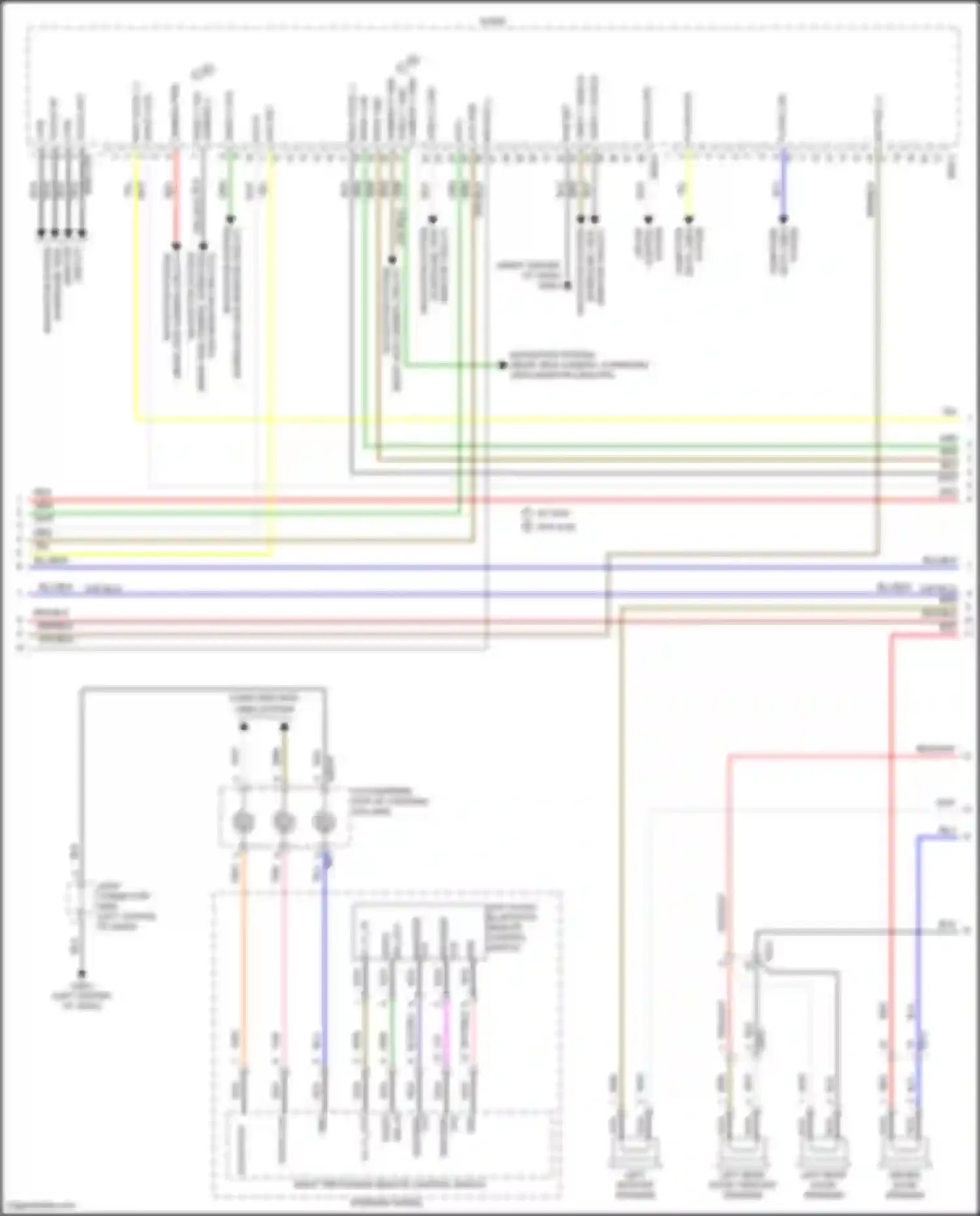 G70 Genesis I (2017-2021): Radio circuit, w/ premium amplifier (3 of 4)