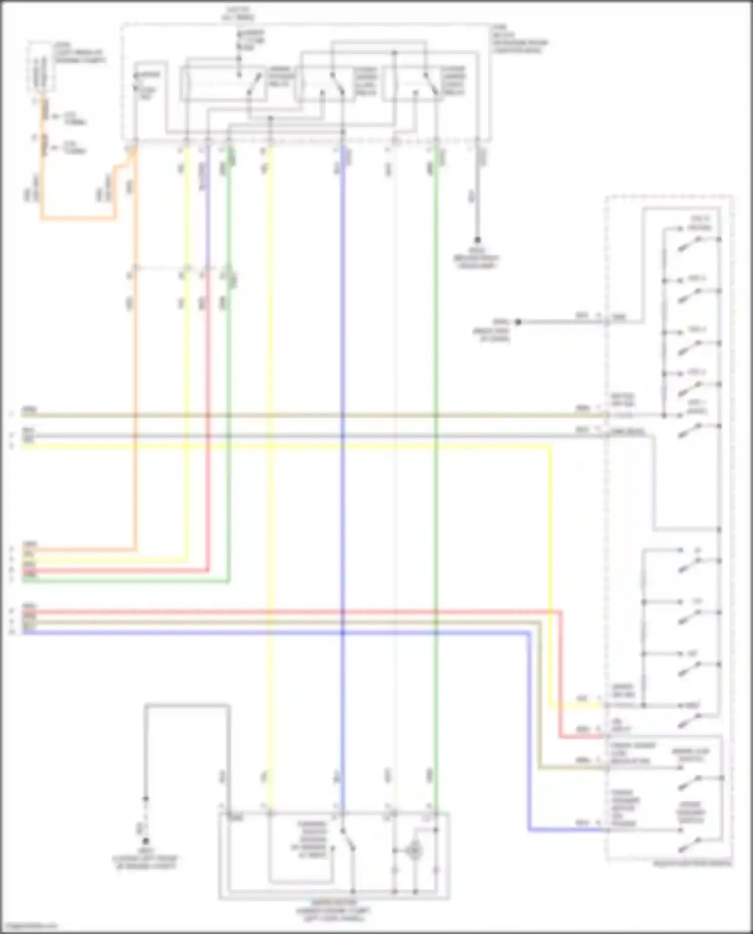 G70 Genesis I (2017-2021): Wiper/washer circuit (2 of 2)