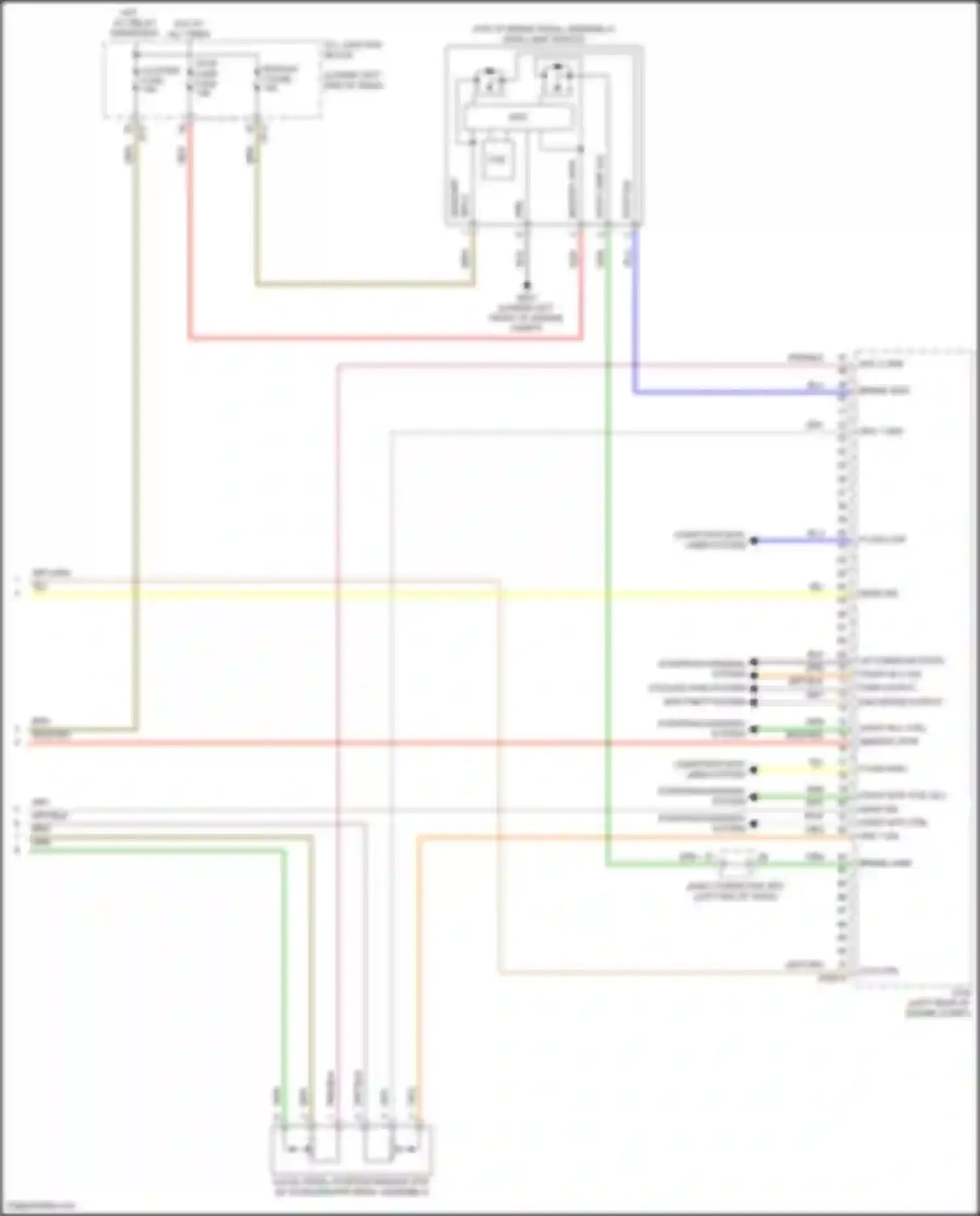 Wiring diagram aps 2 gnd for Genesis G70 I (2017-2021) (2 of 2)