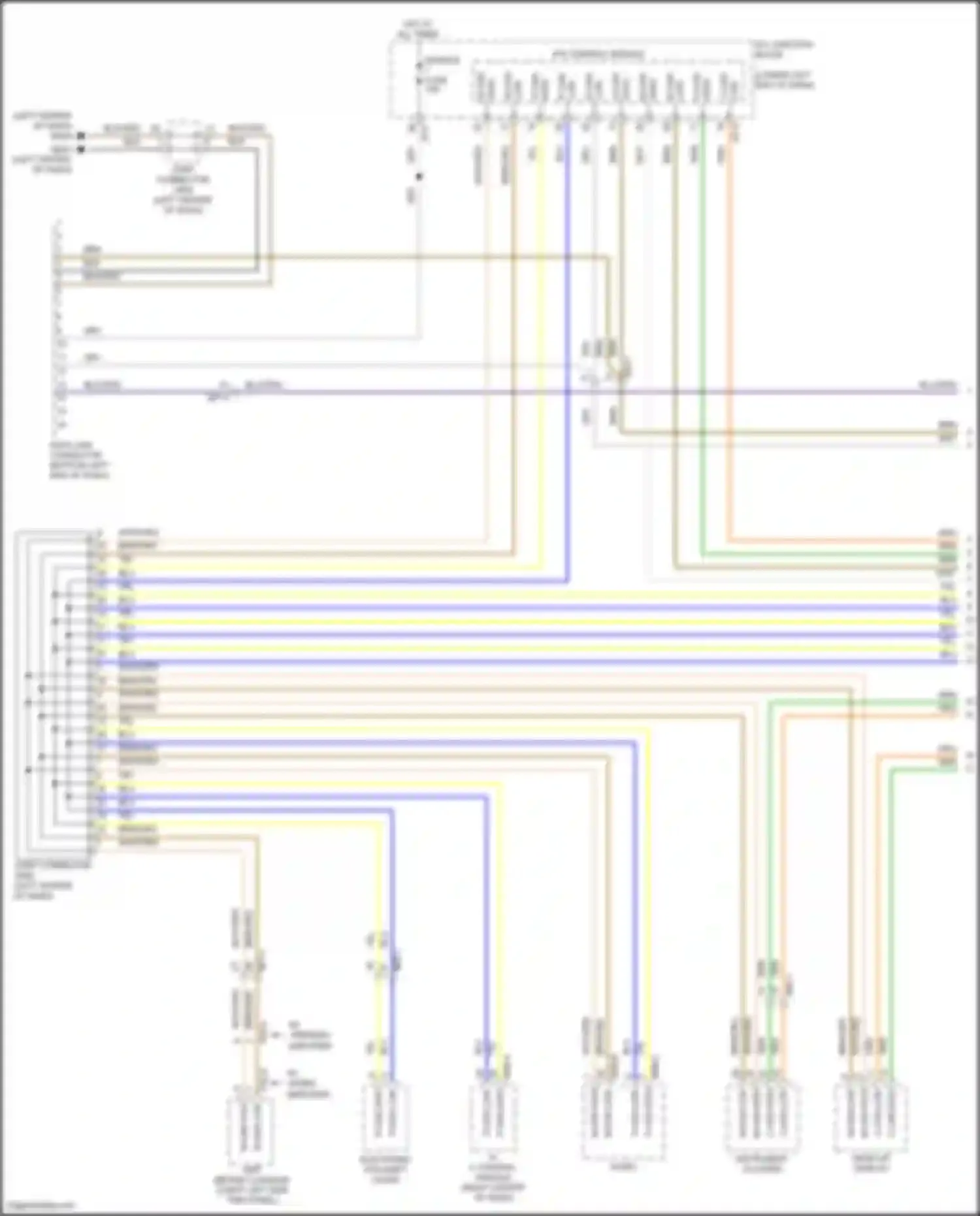 Wiring diagram c-can high for Genesis G70 I (2017-2021) (2 of 21)