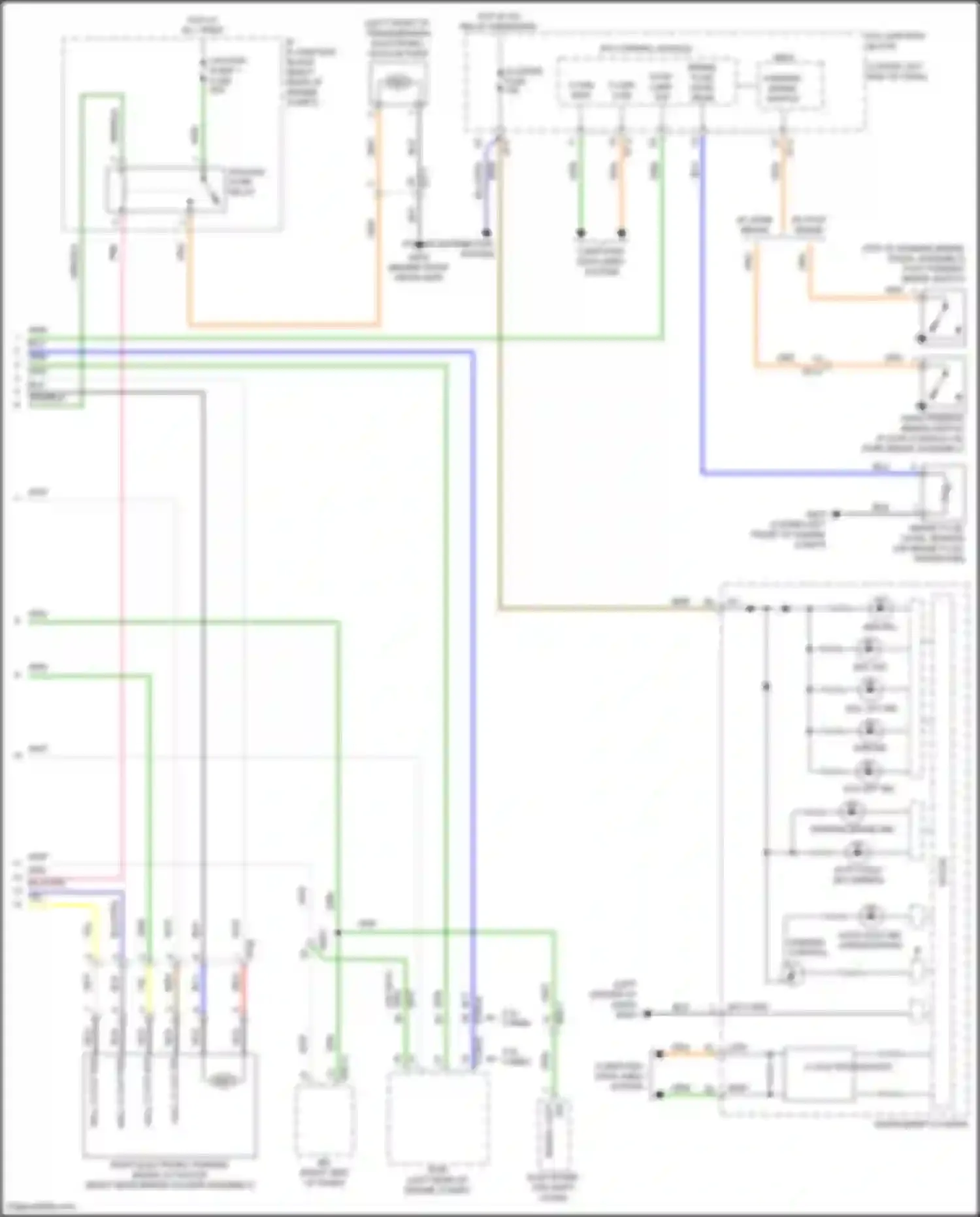 Wiring diagram c-can low for Genesis G70 I (2017-2021) (13 of 20)