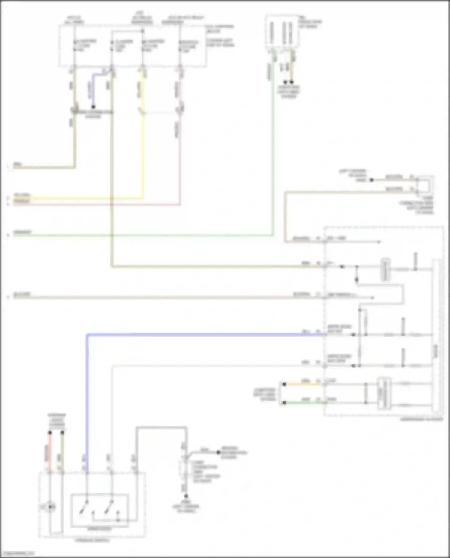 Wiring diagram computer data lines system for Genesis G70 I (2017-2021) (27 of 84)
