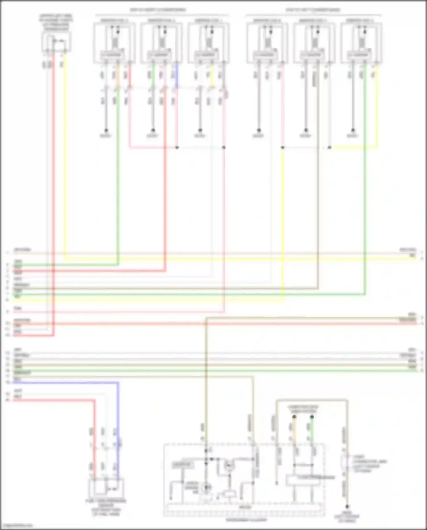 Wiring diagram ignition coil 4 for Genesis G70 I (2017-2021) (4 of 4)
