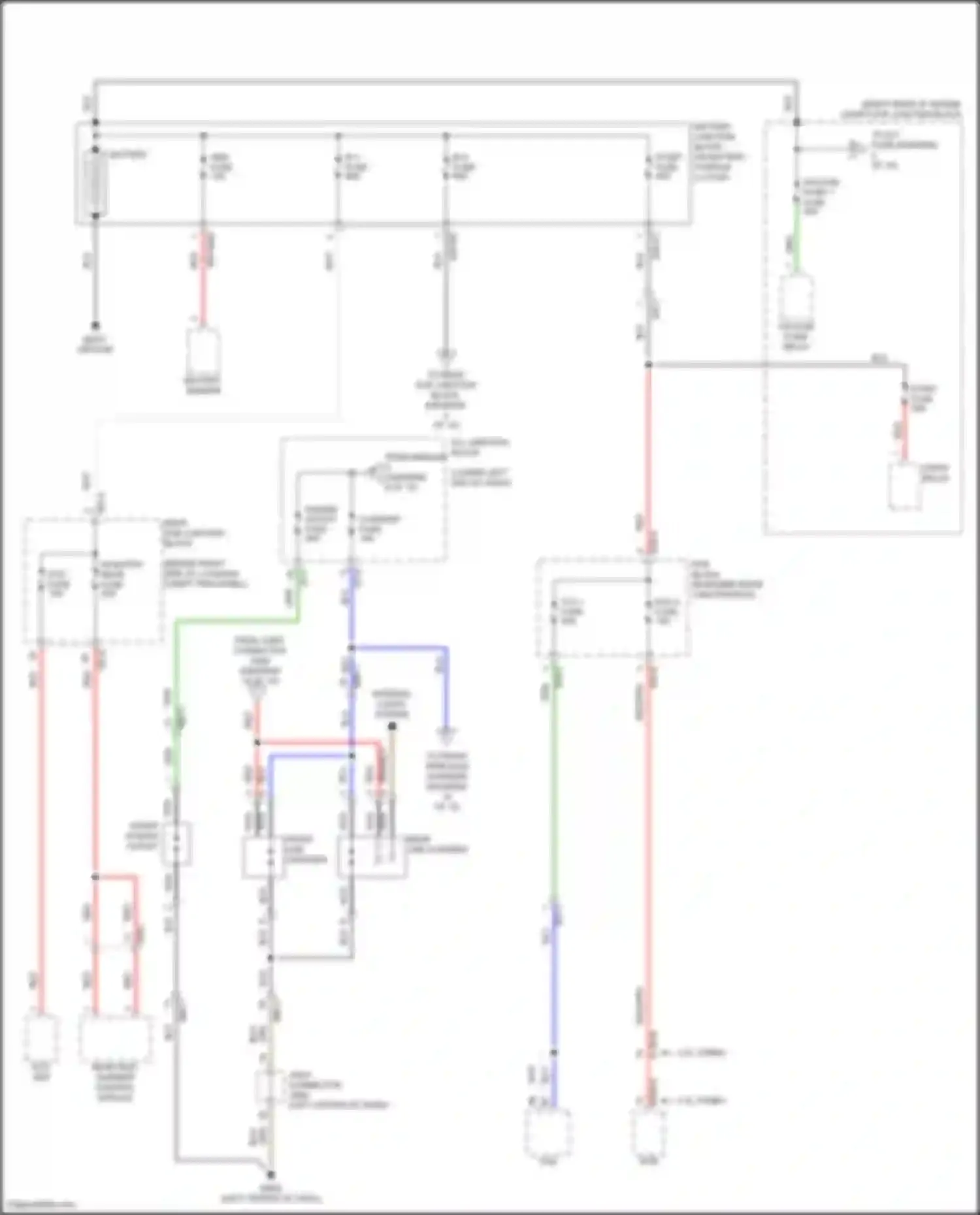 Wiring diagram i/p-f for Genesis G70 I (2017-2021) (44 of 62)