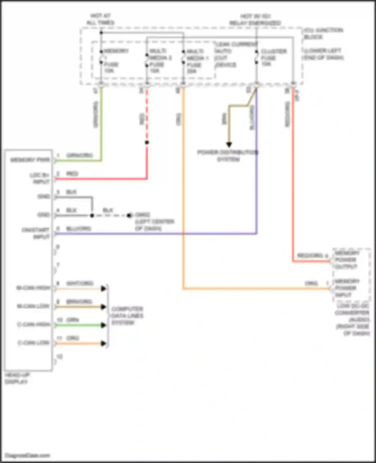 Wiring diagram memory pwr for Genesis G70 I (2017-2021) (18 of 29)
