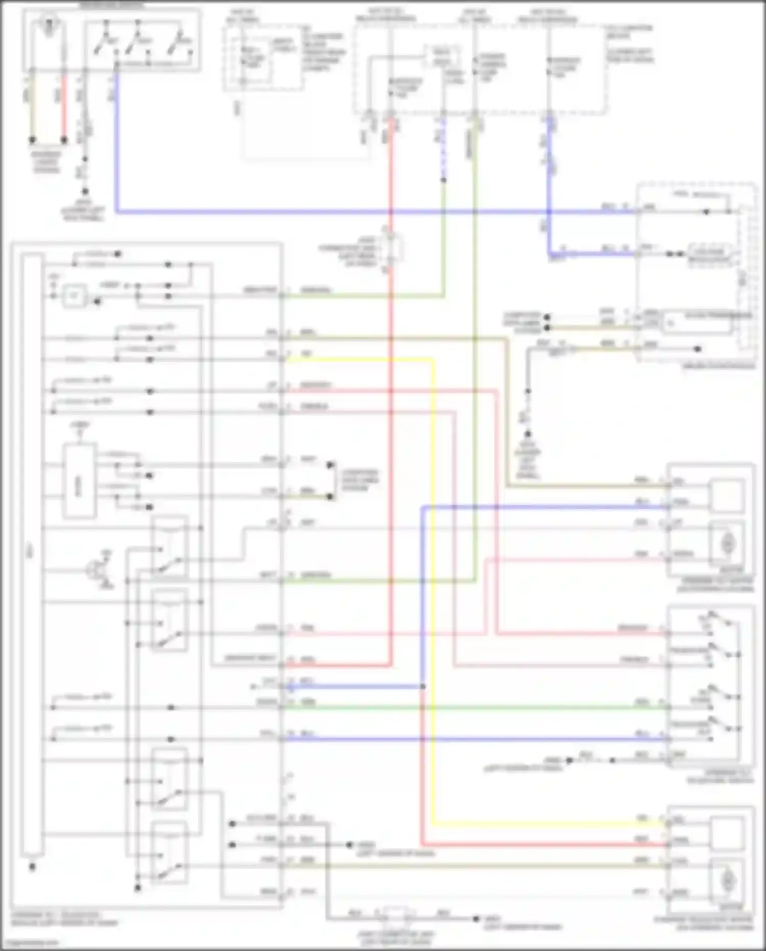 Wiring diagram multi fuse 2 for Genesis G70 I (2017-2021) (11 of 14)